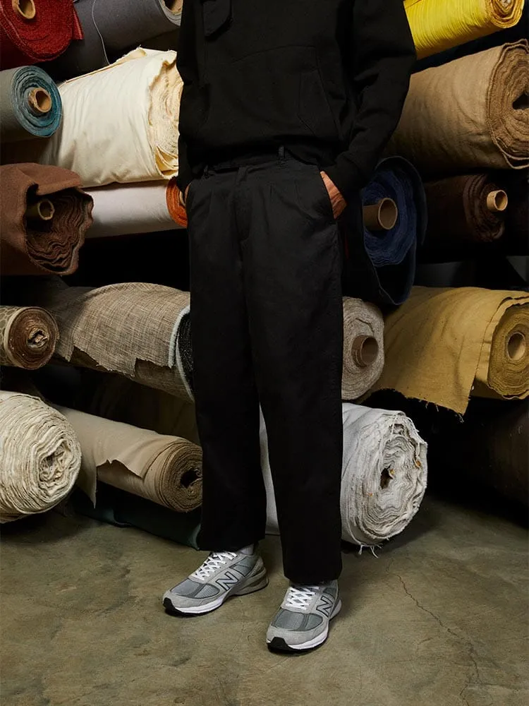 Alpha Industries Classic Trouser pantaloni clasici negri bumbac