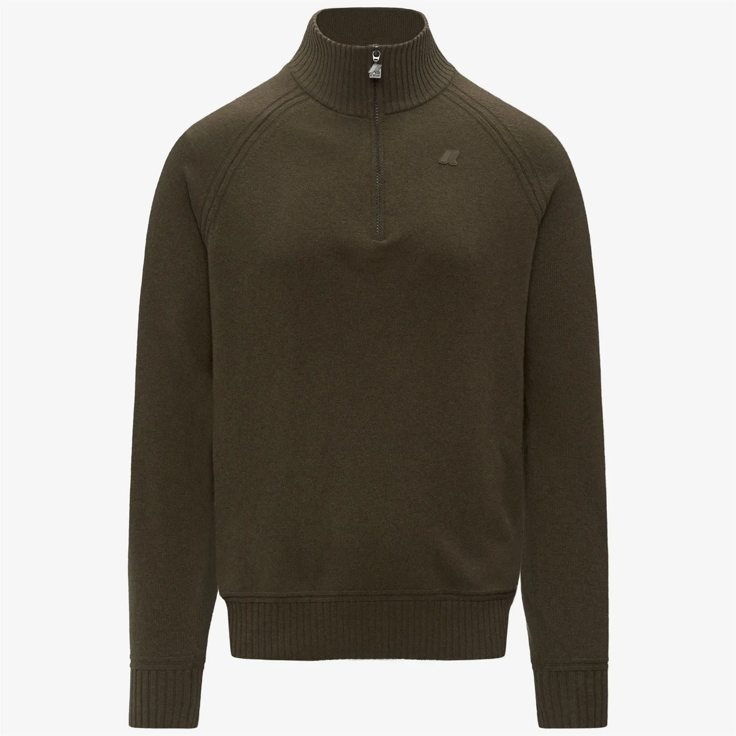 K-Way Cadras Wool Cashmere polo barbati maro lana