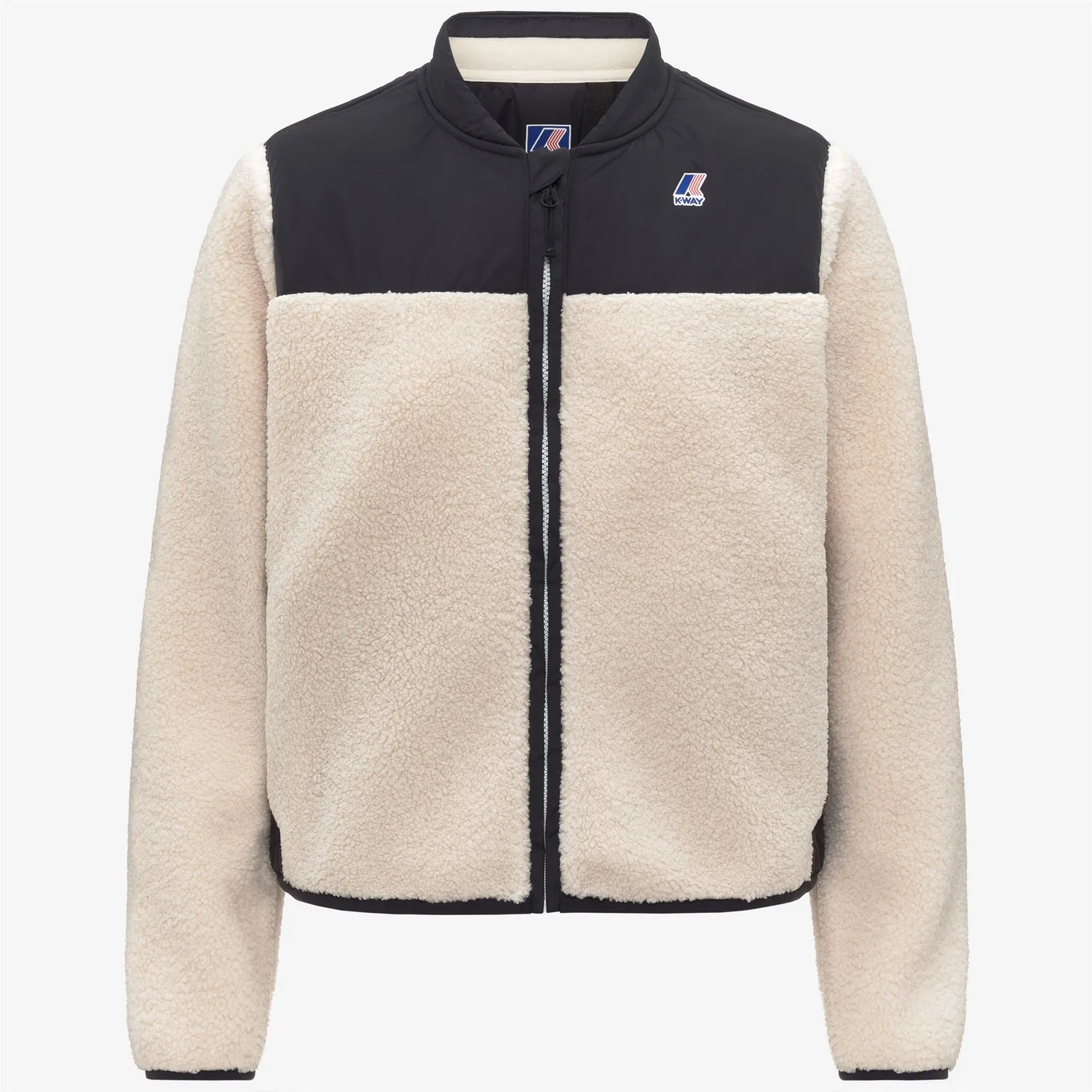 K-Way Bernardine 4.0 Orsetto fleece dama negru-ecru