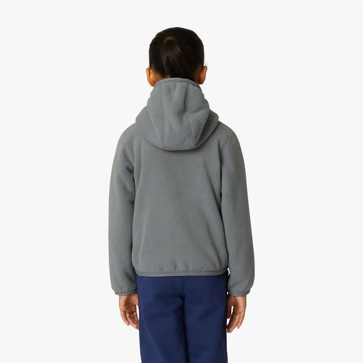 K-Way Lily Polar Double fleece fete gri-roz