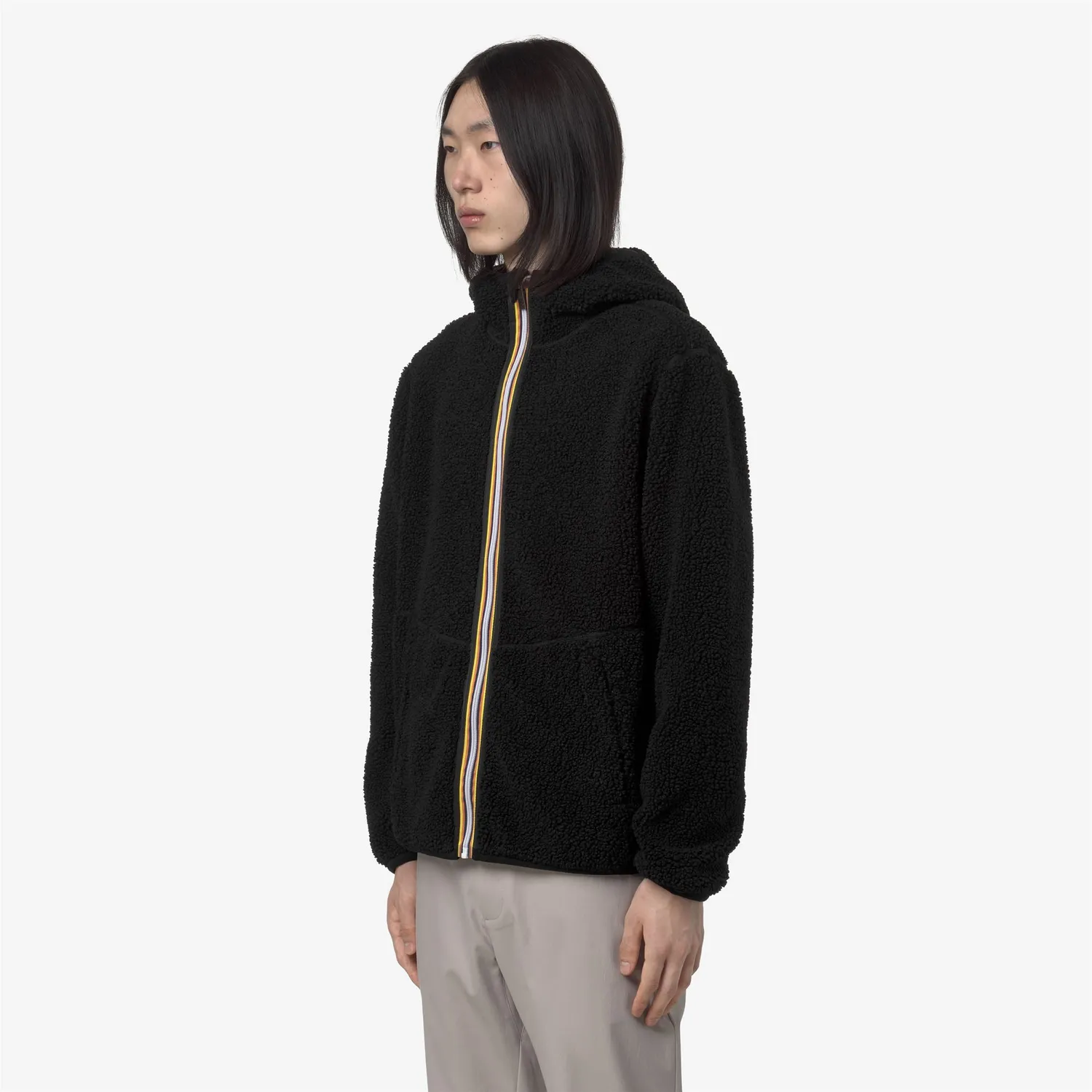 K-Way Jack Sherpa Polar Double fleece negru bărbați