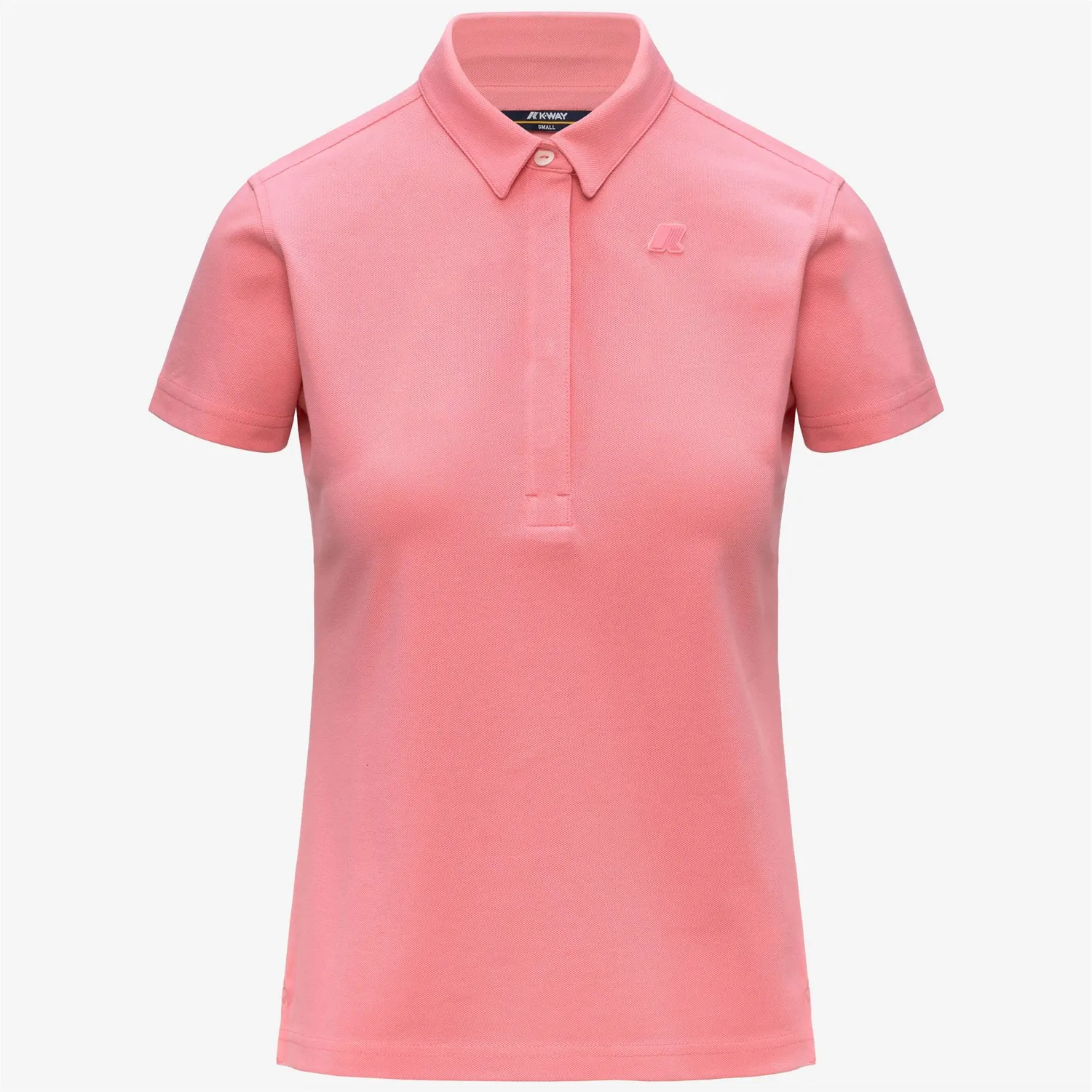 K-Way Amedea Pique Slim polo bumbac roz damă