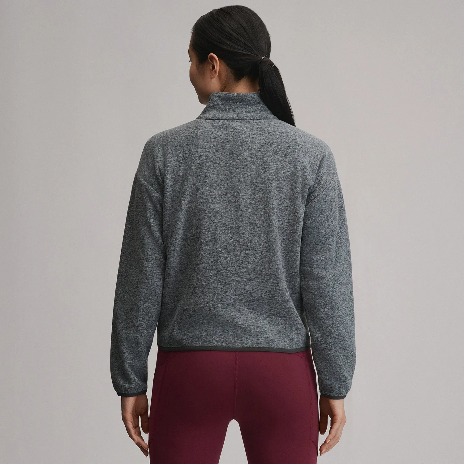 Eddie Bauer Quest 2.0 bluză polar damă Neagră antipilling