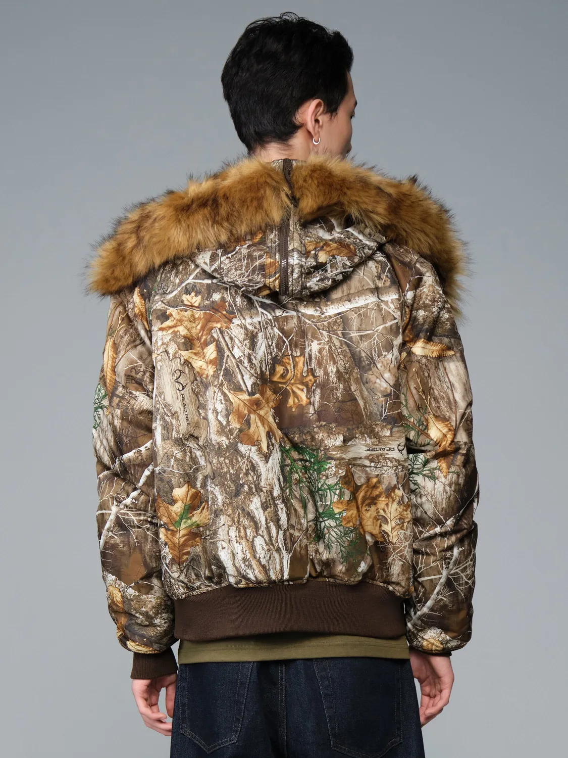 Alpha Industries N-2B parka camo Realtree iarna