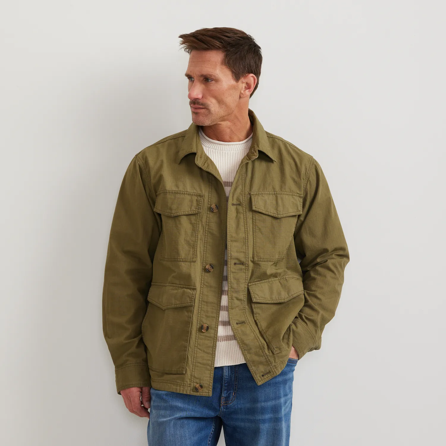 Eddie Bauer Renegade geacă bărbați jute cu 4 buzunare