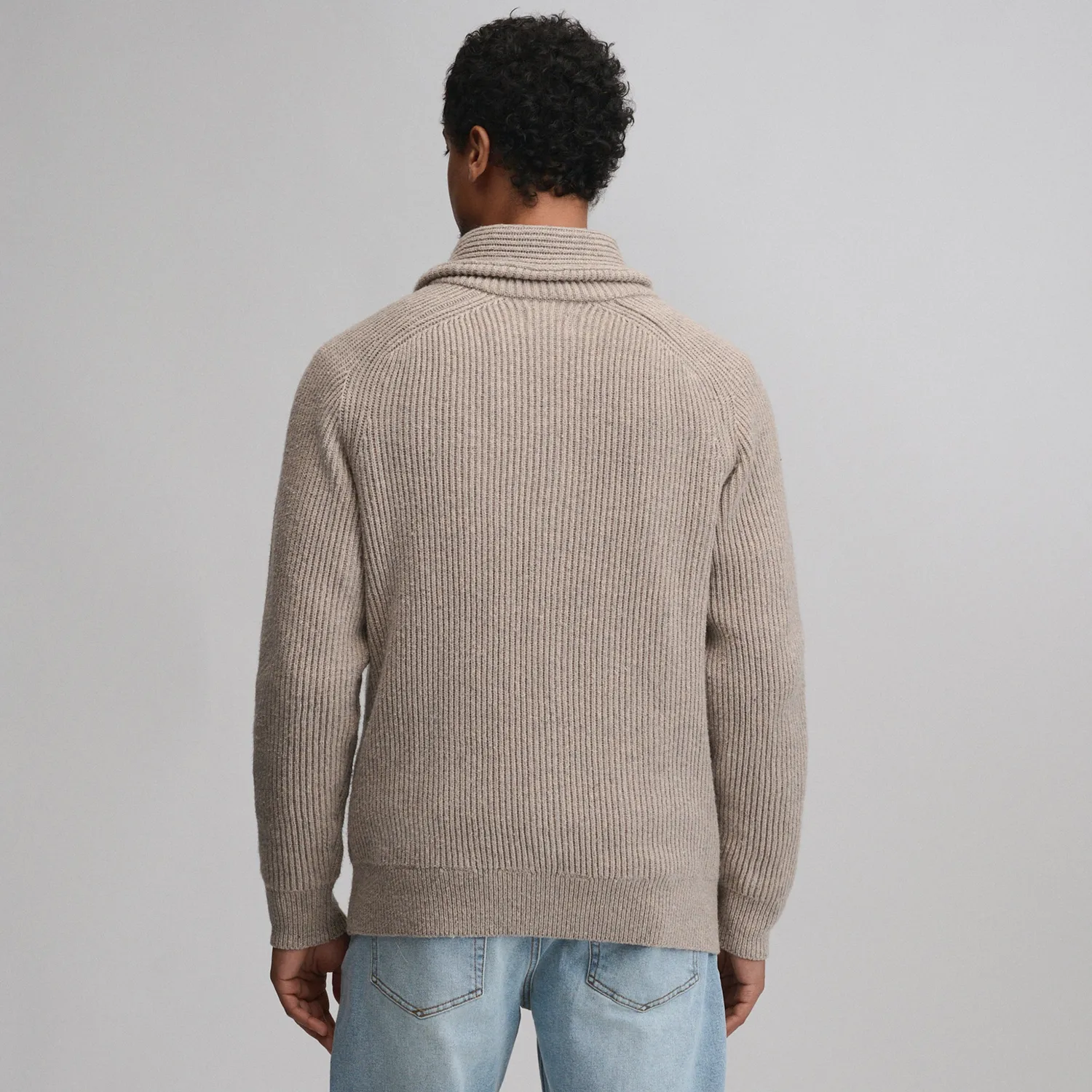 Eddie Bauer Fletcher Bay cardigan bărbați Deep Olive gros