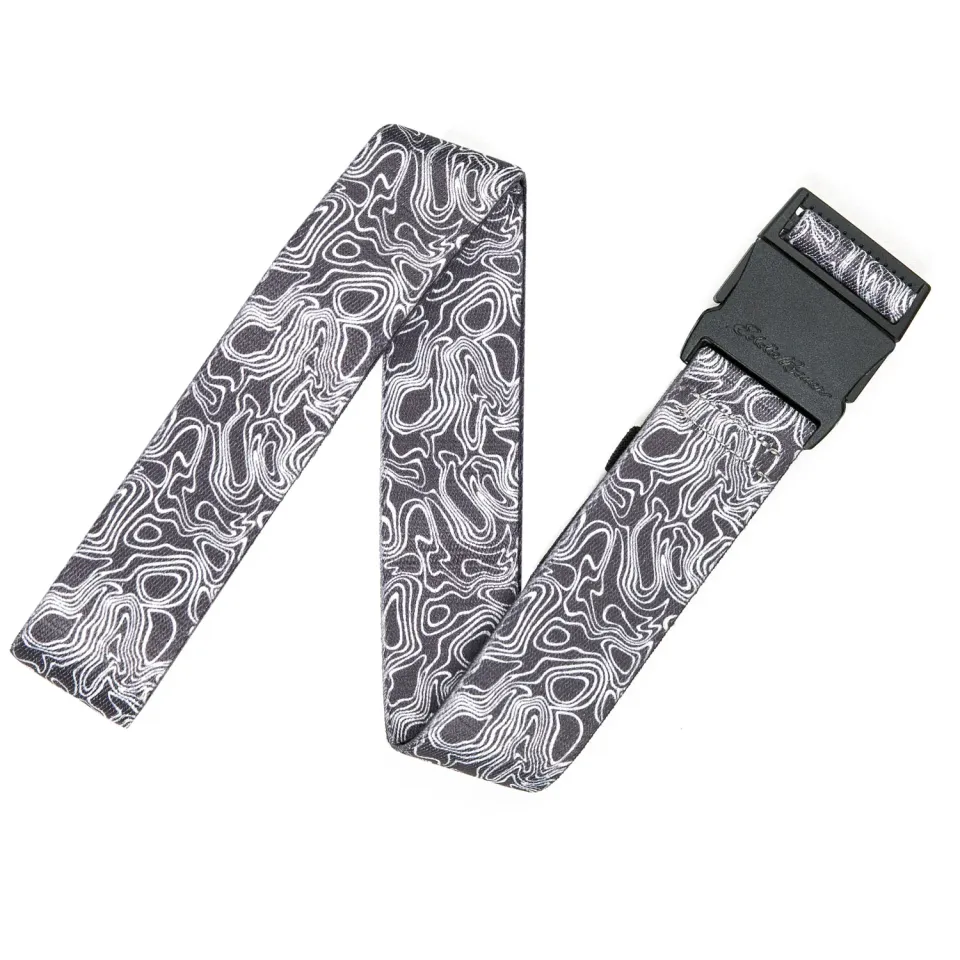 Eddie Bauer Trail curea elastică gri reglabilă