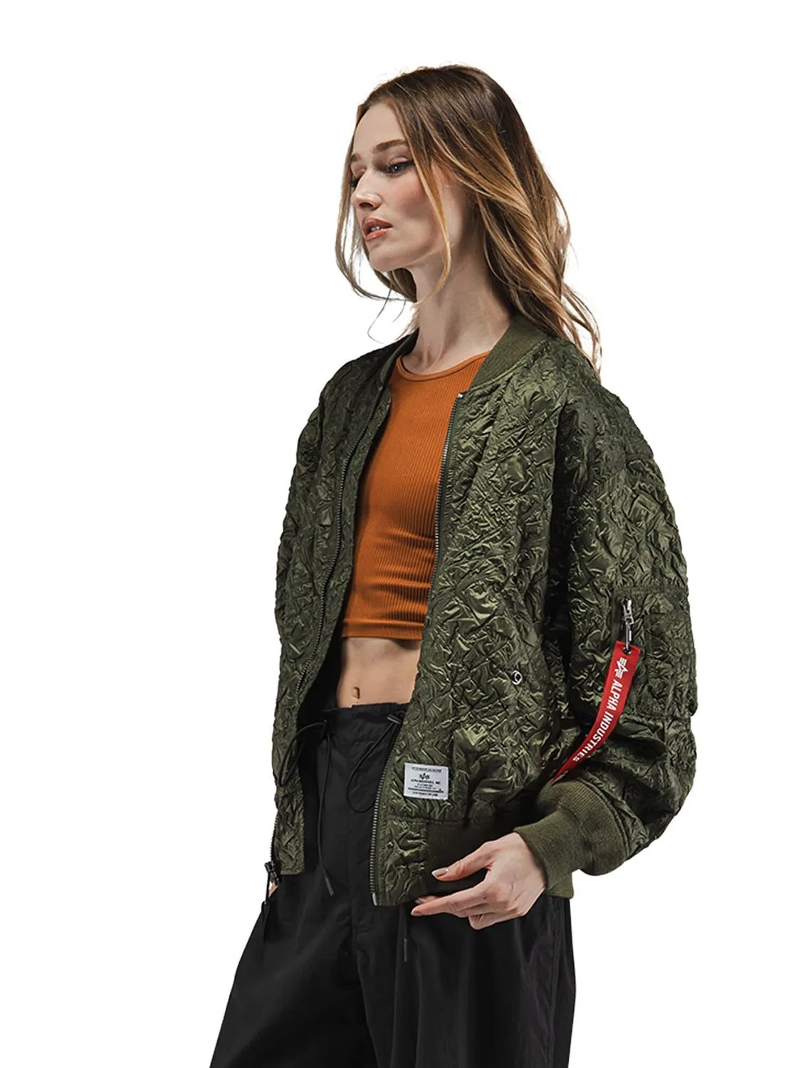 Alpha Industries L-2B geaca bubble verde OG-107
