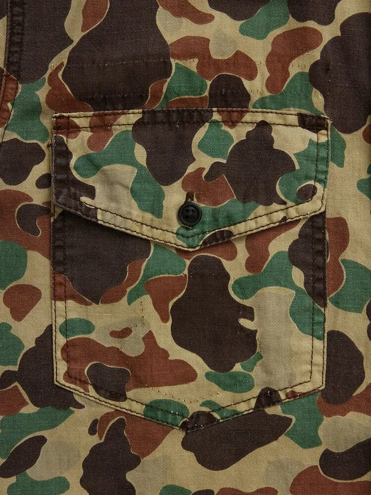 Alpha Industries Fatigue camasa-jacheta camuflaj bumbac