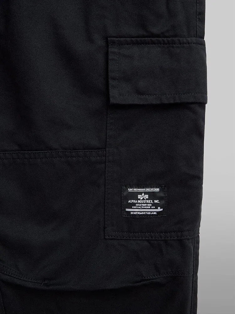 Alpha Industries Cotton Jogger pantaloni negri bumbac
