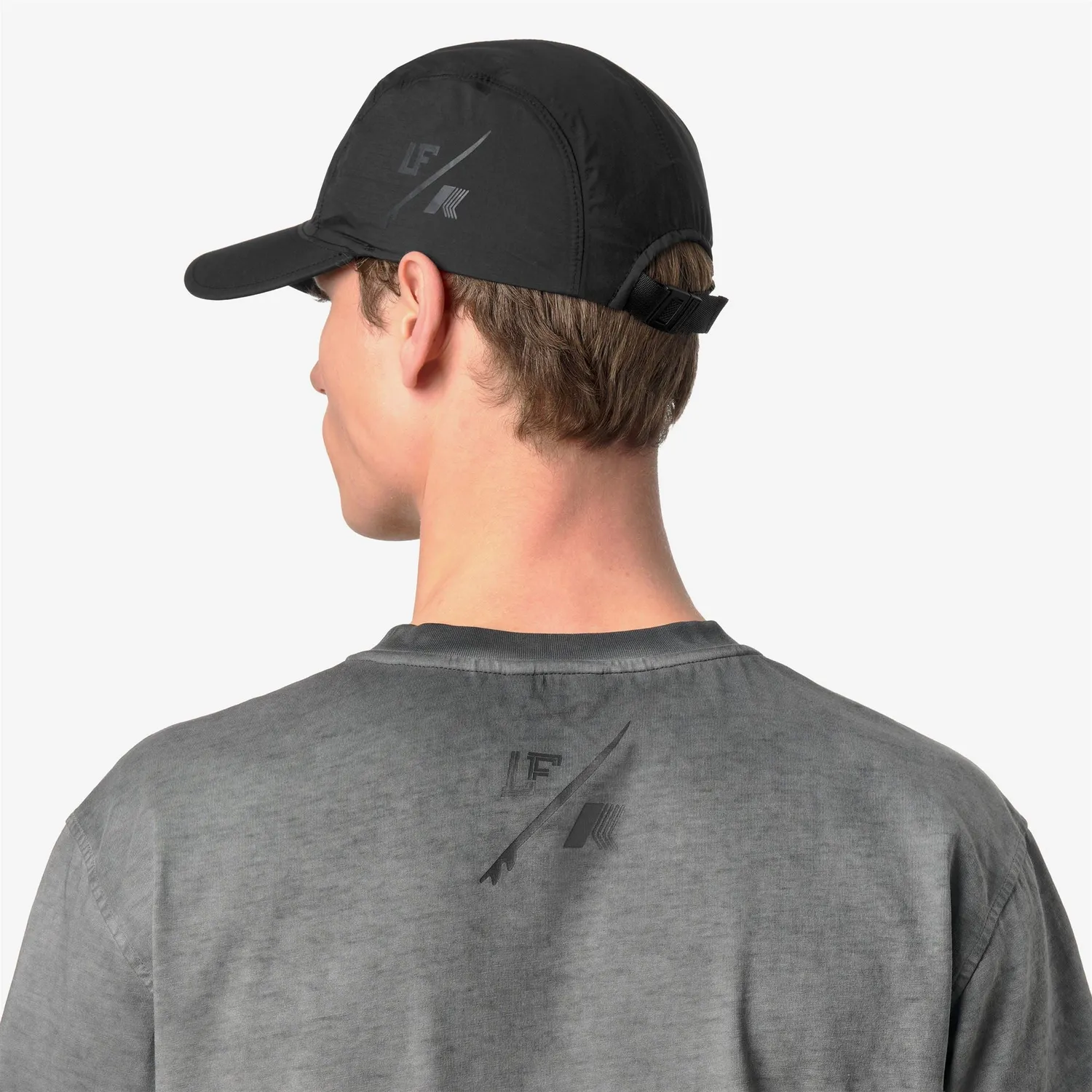 K-Way Action Bel sapca unisex black pure impermeabila