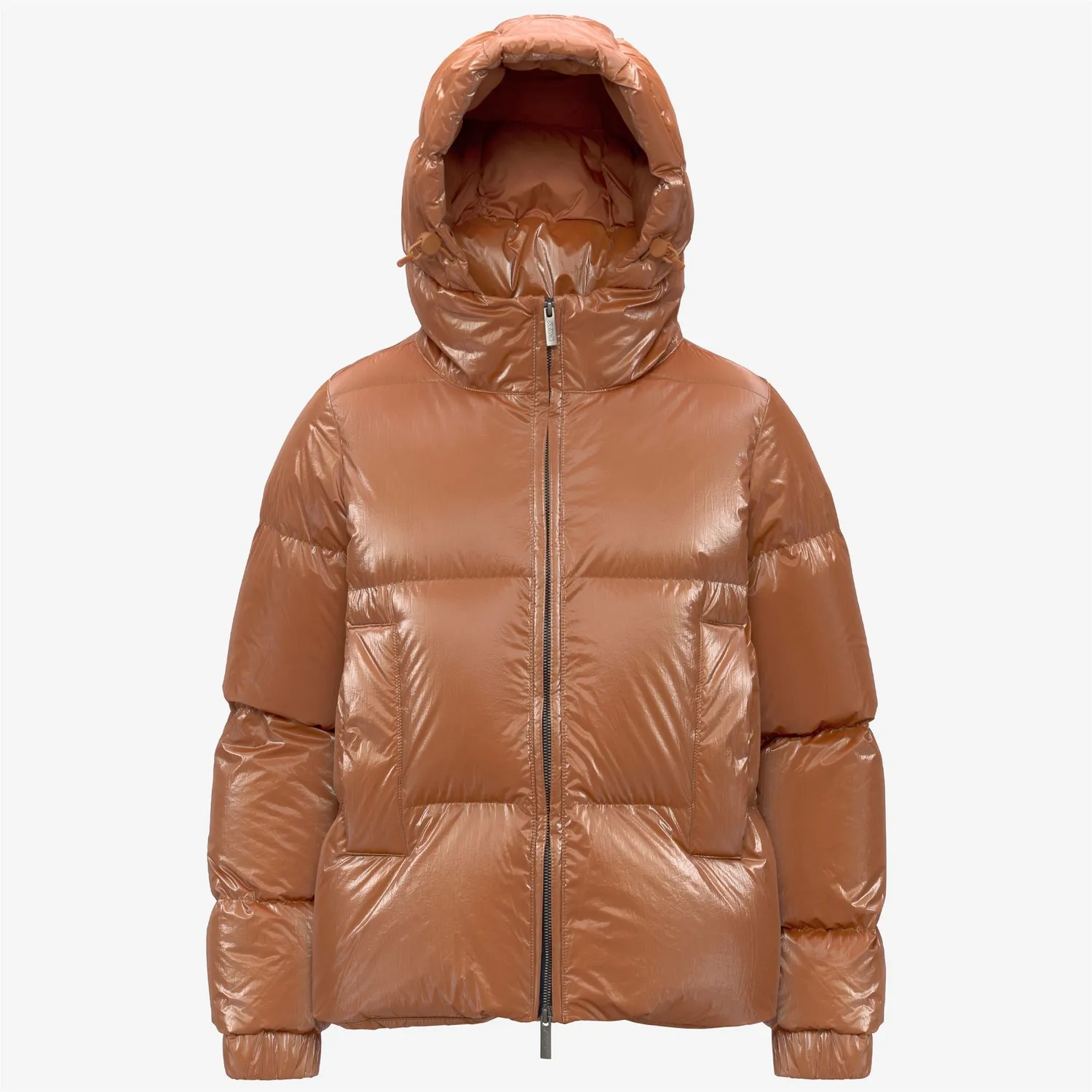 K-Way Lethille Thermo Pearly geaca dama Orange puf natural