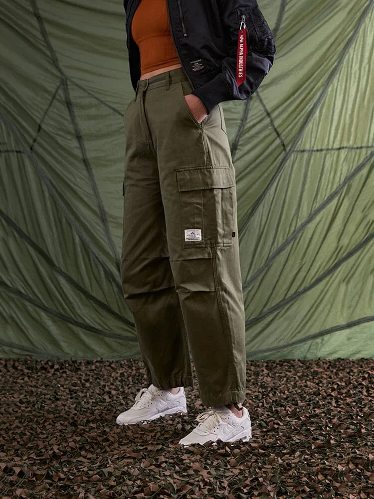 Alpha Industries M-65 pantaloni cargo verzi