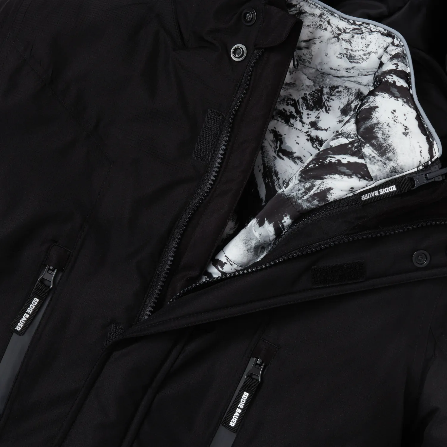 Eddie Bauer Powder Search 3-In-1 geacă băieți neagră