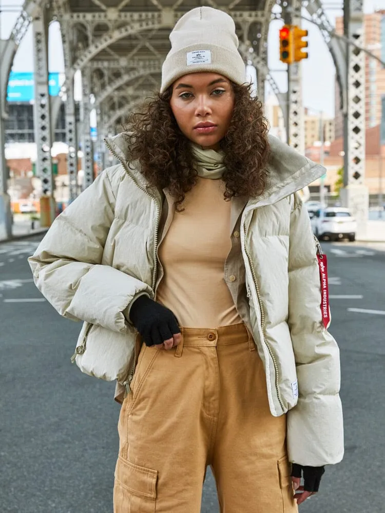 Alpha Industries Sierra Short parka limestone puf
