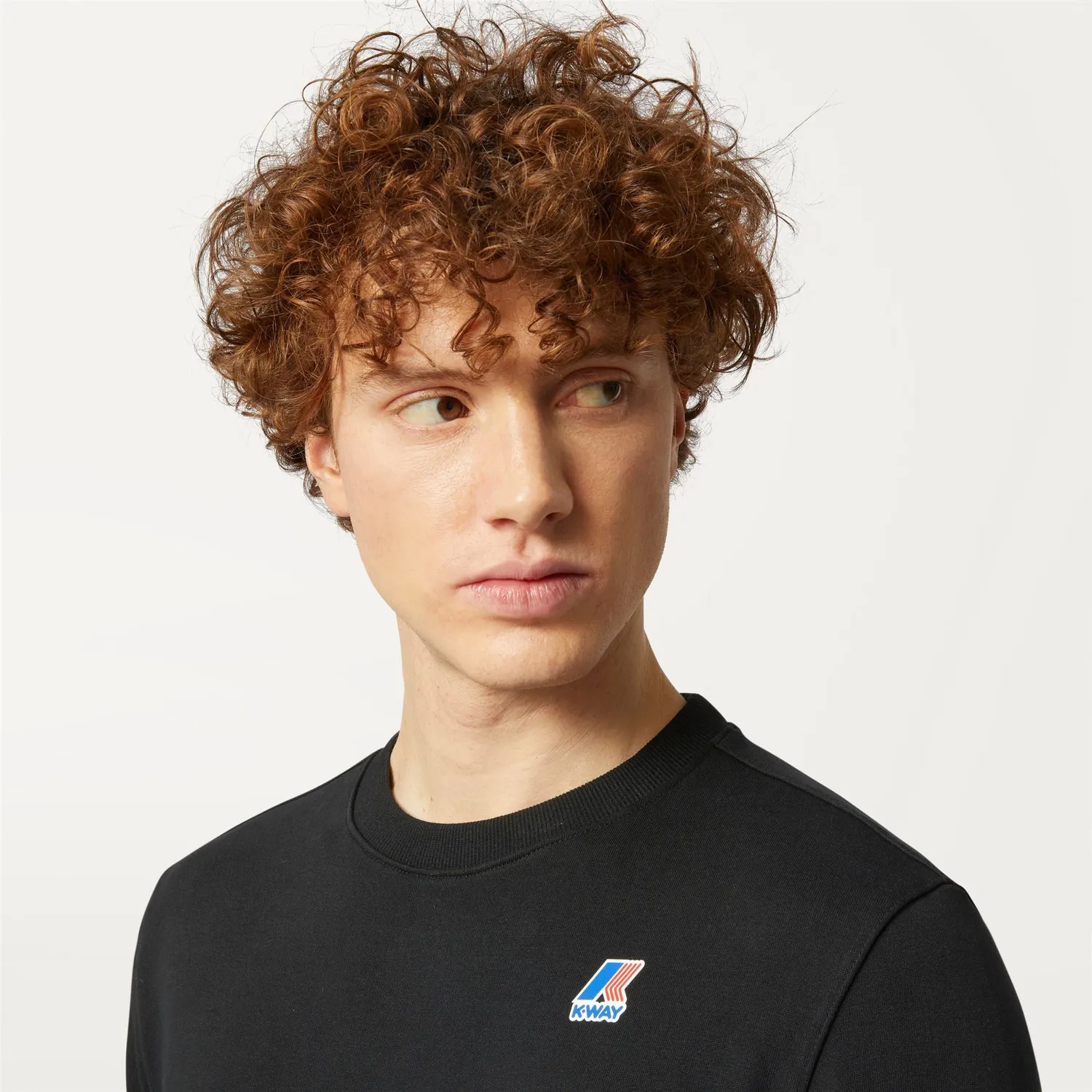 K-Way Le Vrai Auguste hanorac unisex negru bumbac