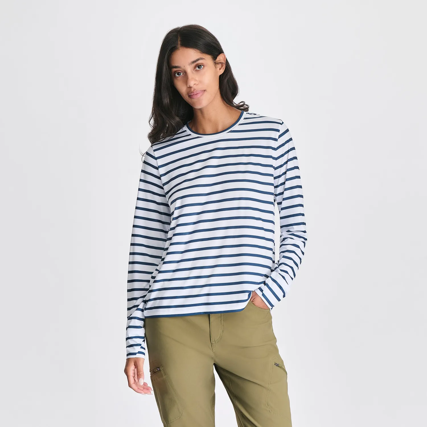 Eddie Bauer Sundrift bluza UPF dungi dama