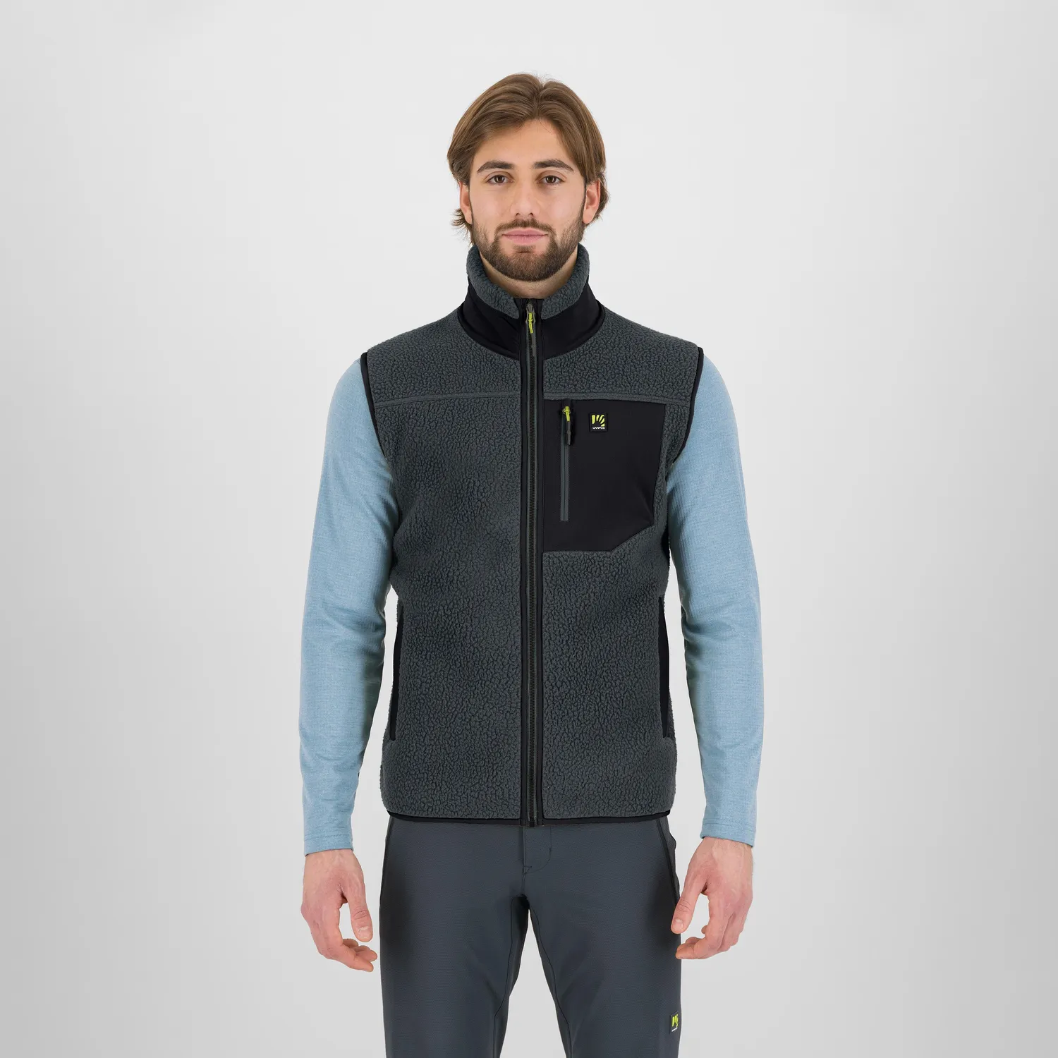 Karpos Moiazza Retrò vestă fleece cu fermoar