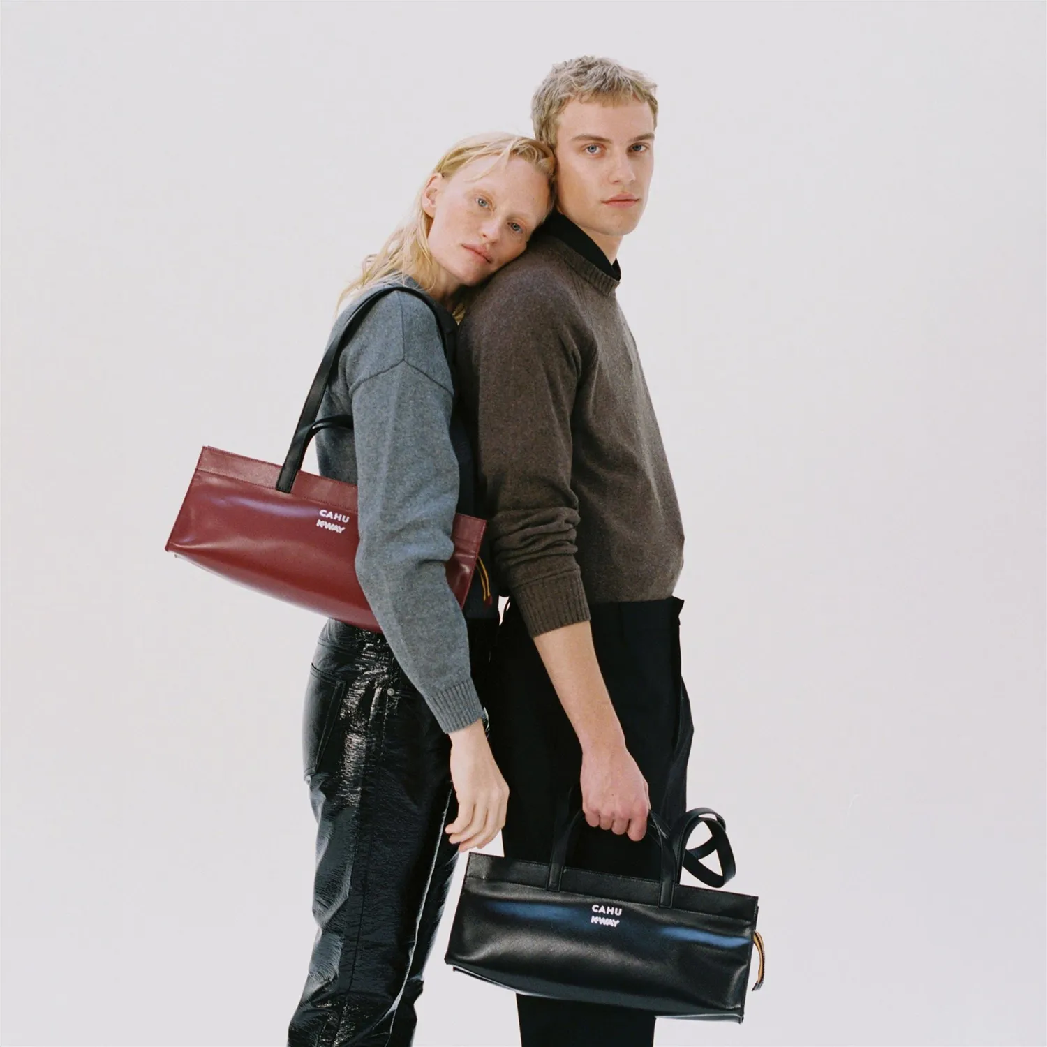 K-Way Mamie Baguette geanta rosie PVC piele