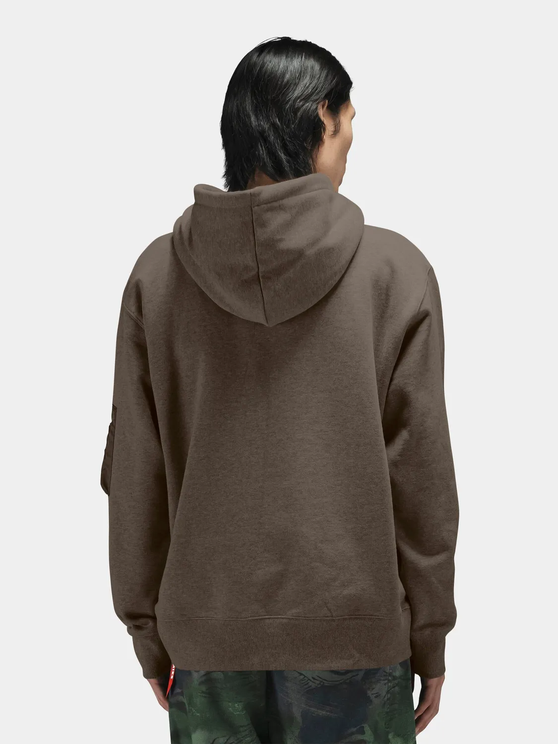 Alpha Industries Utility Pocket hanorac negru bumbac