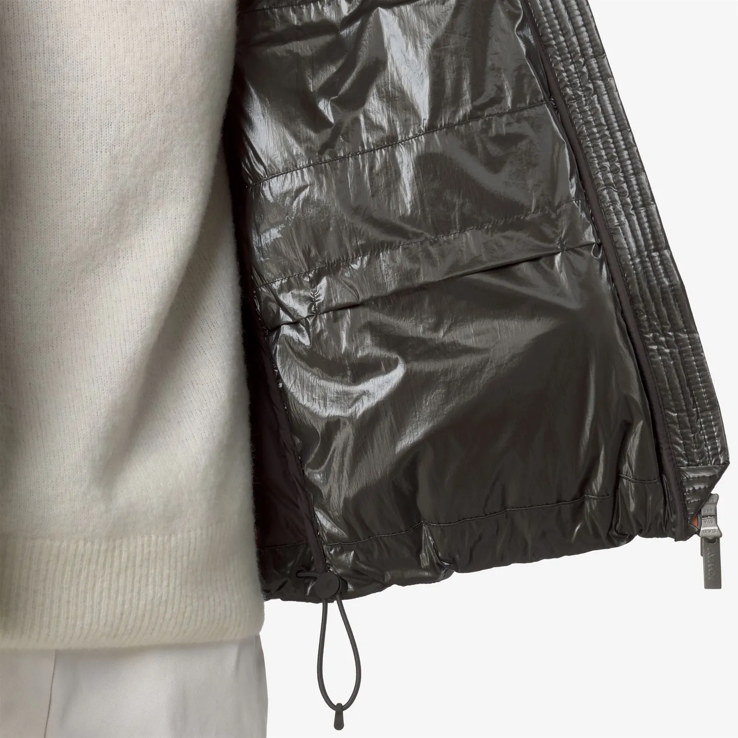 K-Way Lethille Thermo Pearly geaca dama negru puf