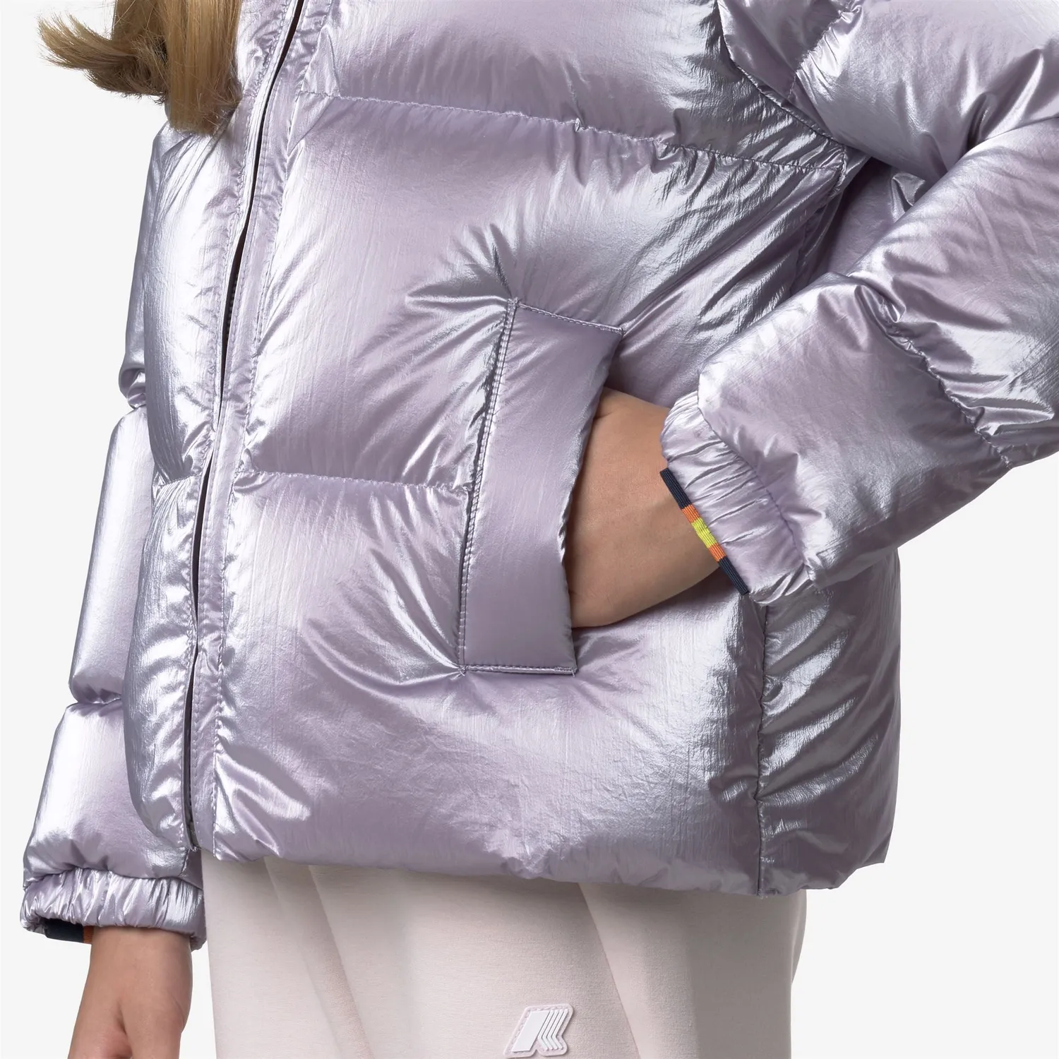 K-Way Lethille Thermo Pearly geacă fete mov puf