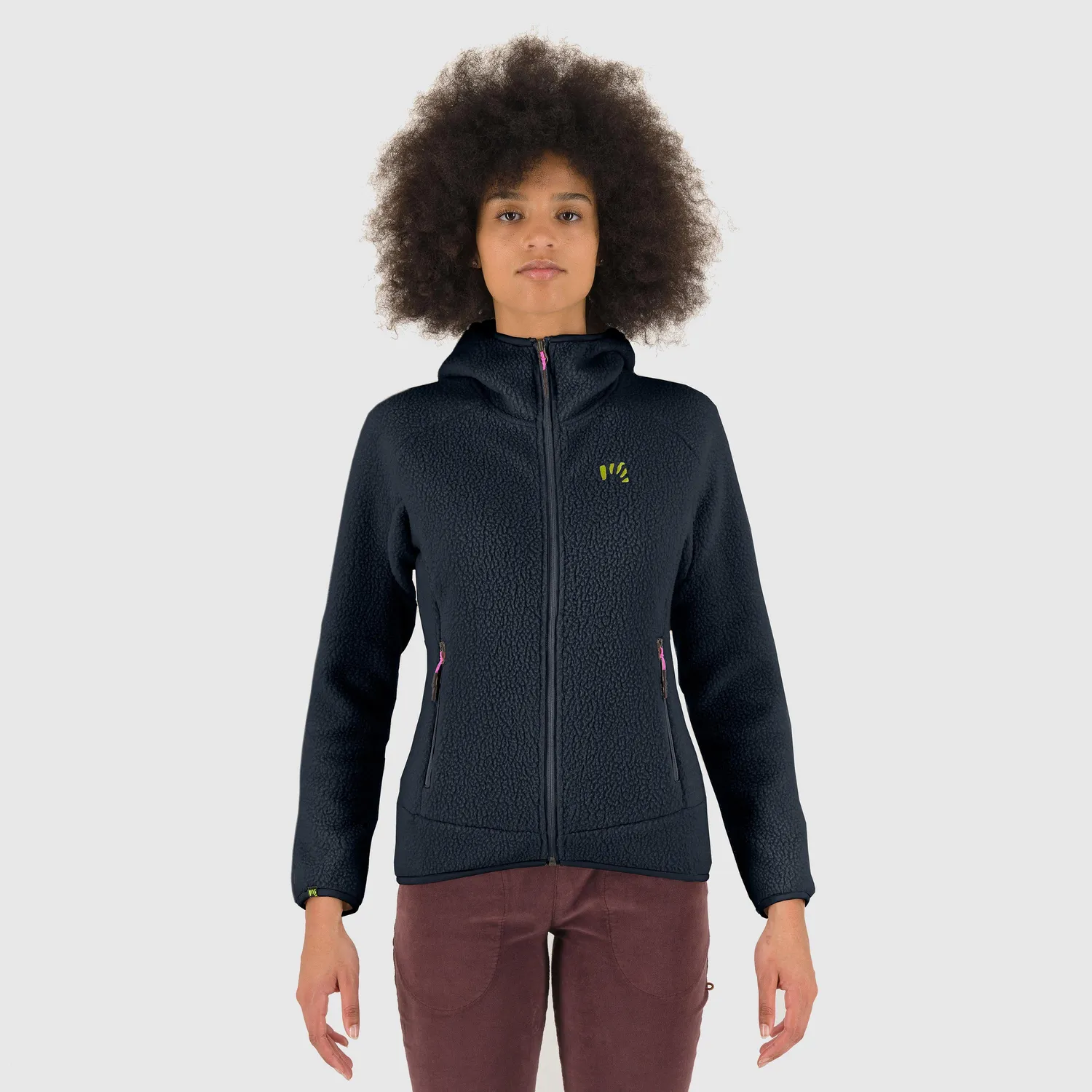 Karpos Moiazza Retro Hoodie W polar dama vintage