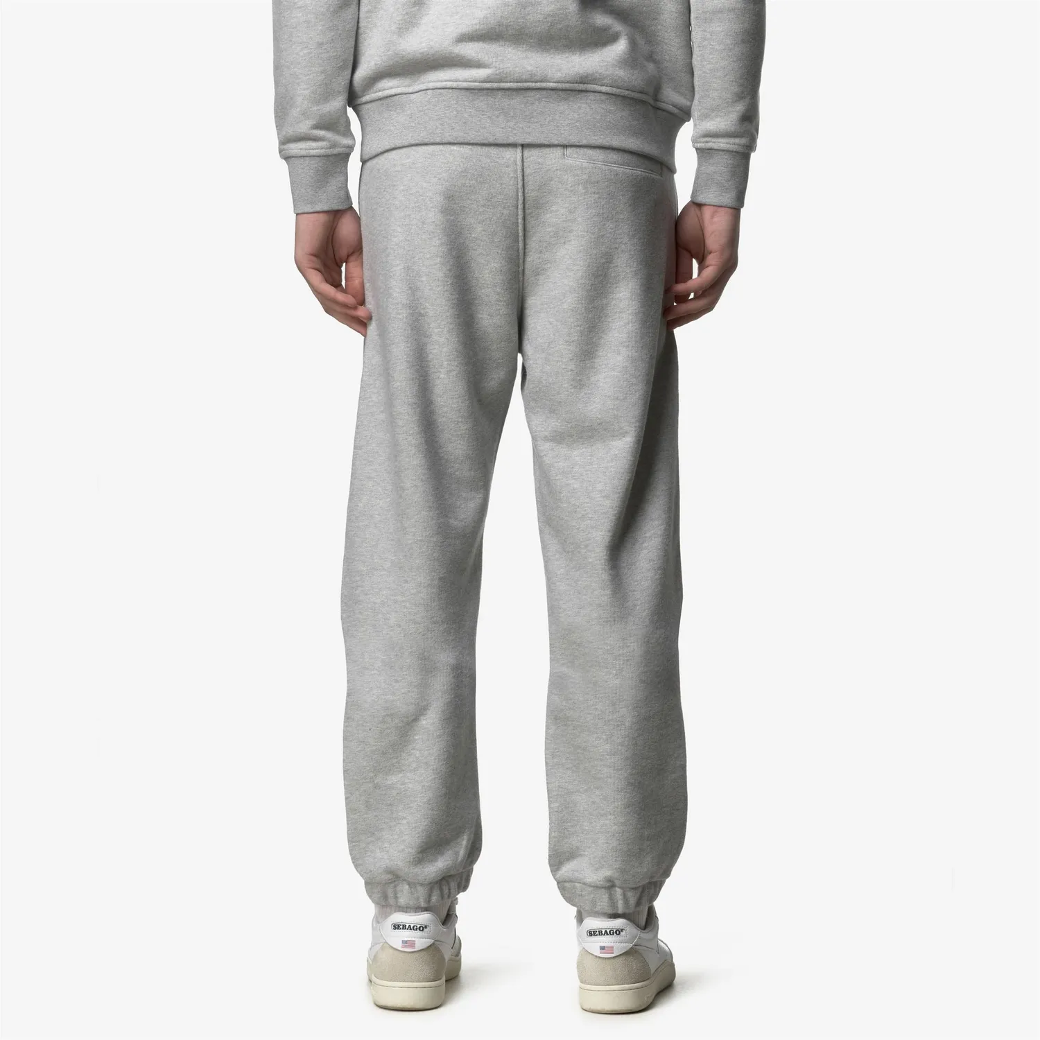 K-Way Mickyel Heavy Fleece pantaloni barbati gri