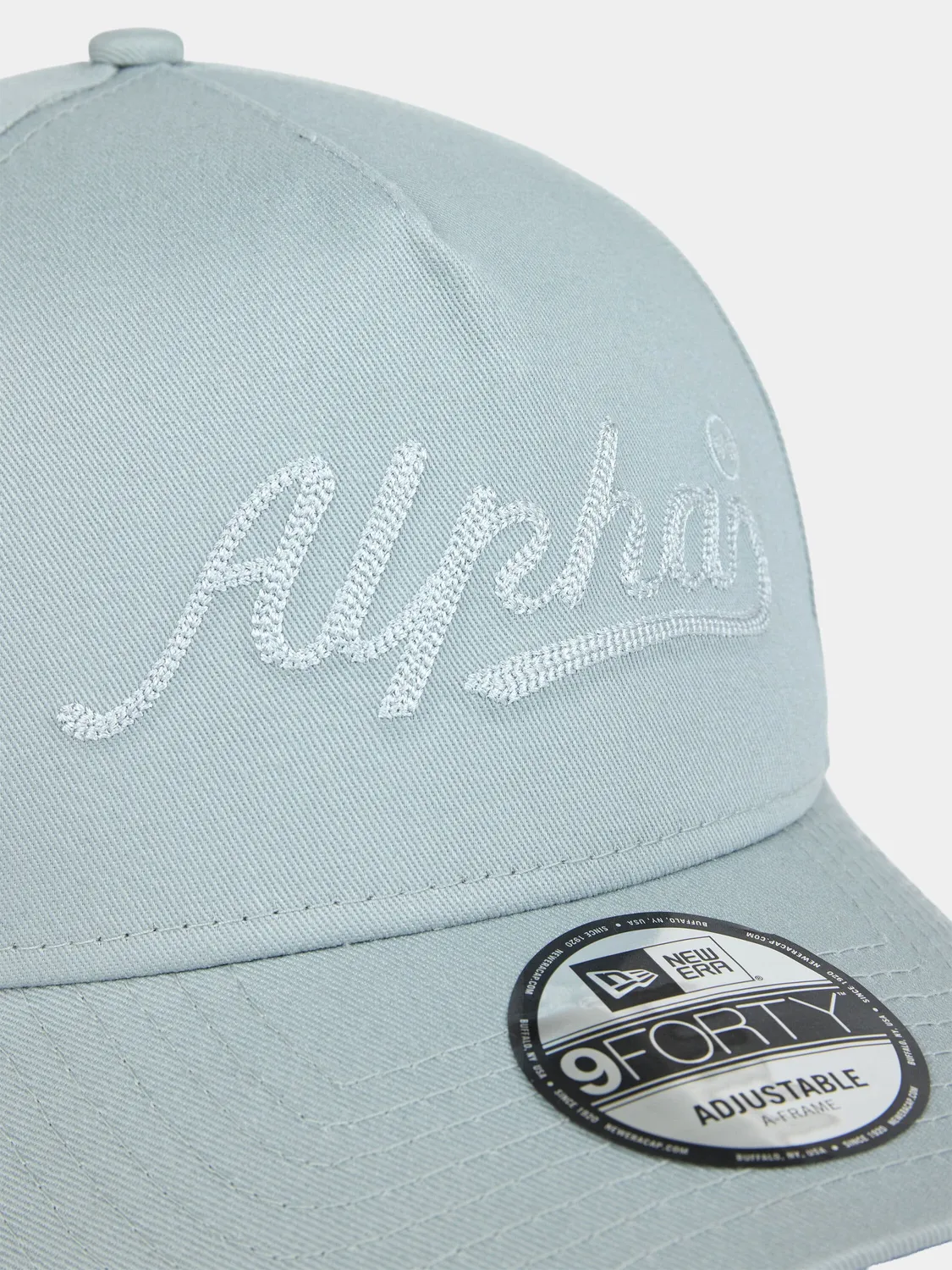 Alpha Industries 9Forty Script sapca neagra reglabila