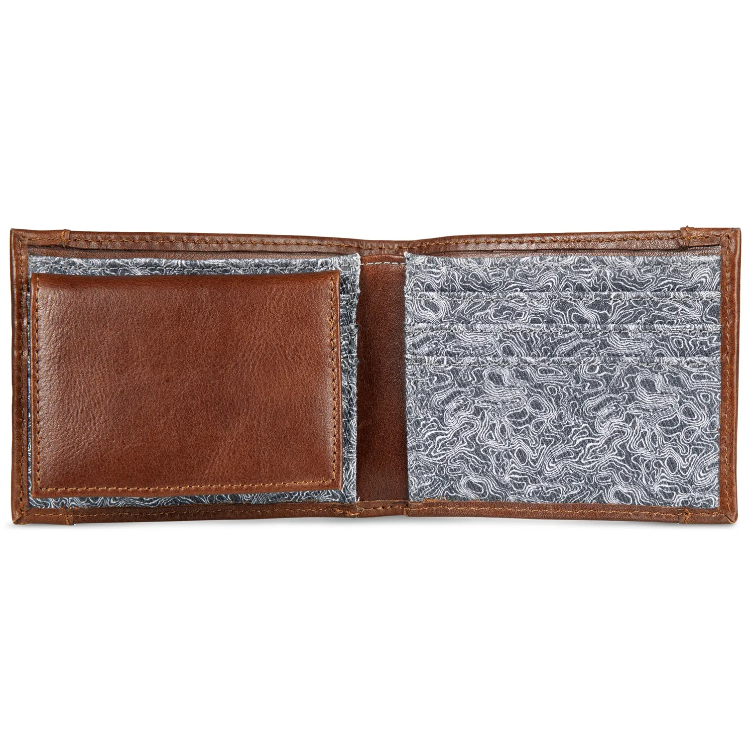 Eddie Bauer Pioneer portofel barbati piele gri