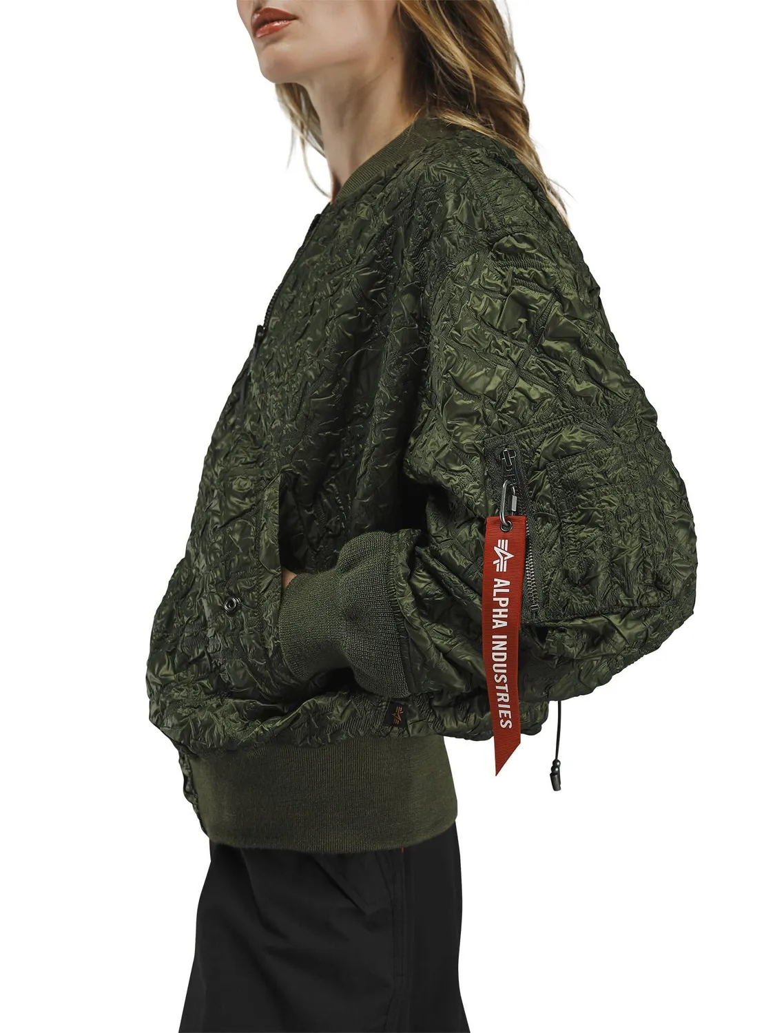 Alpha Industries L-2B geaca bubble verde OG-107