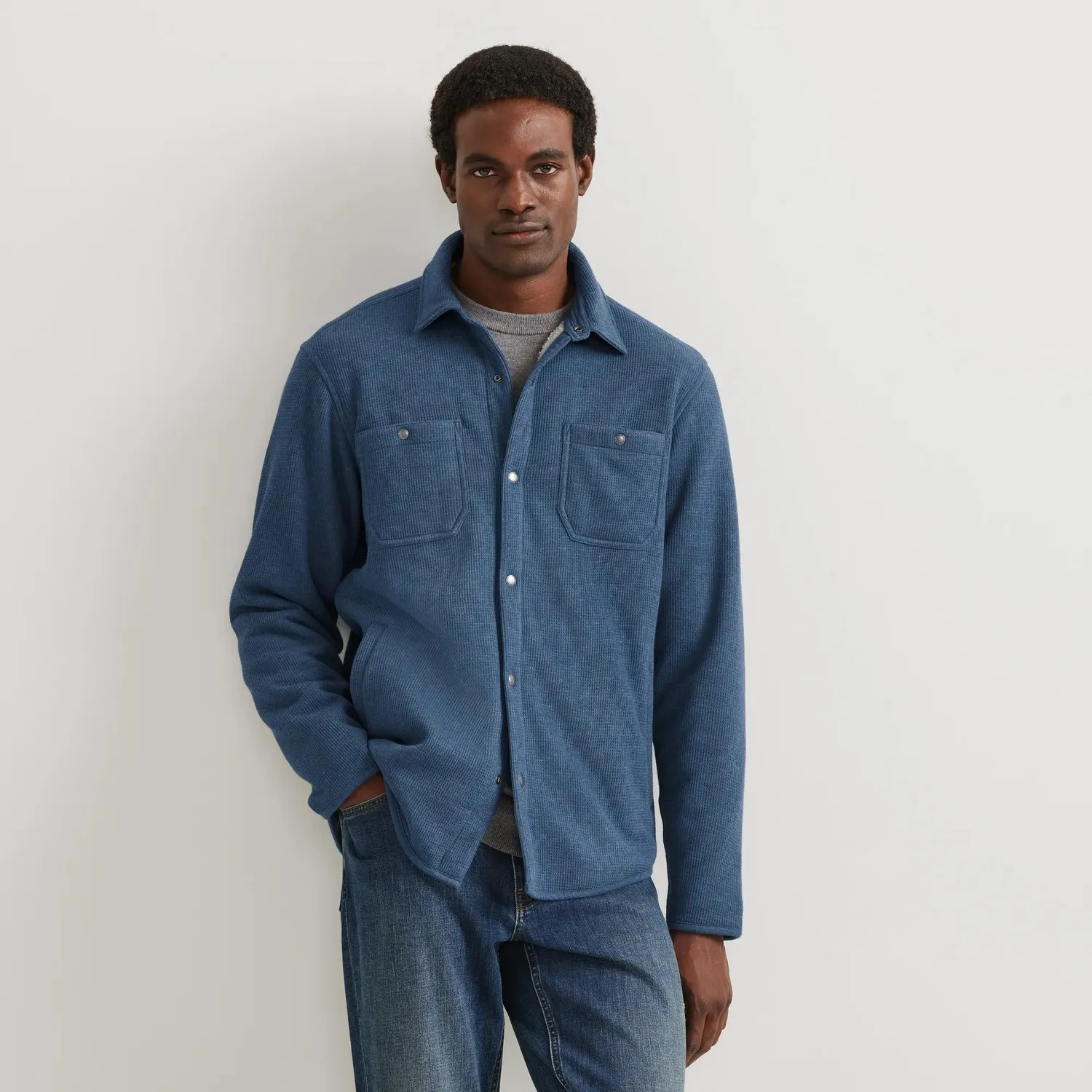 Eddie Bauer Thermal camasa barbati Dusk cu blana artificiala