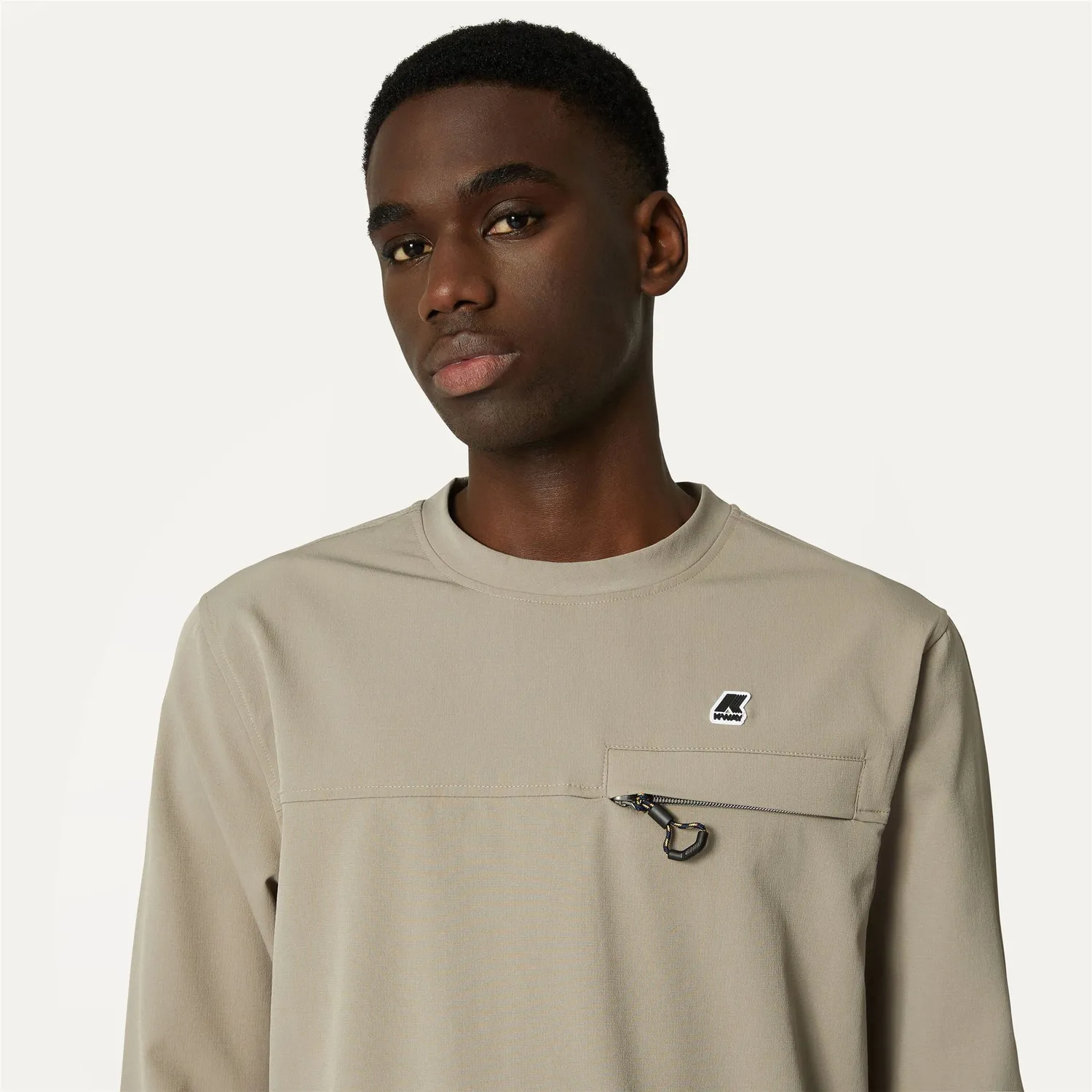 K-Way Imperty hanorac fleece bej Taupe unisex