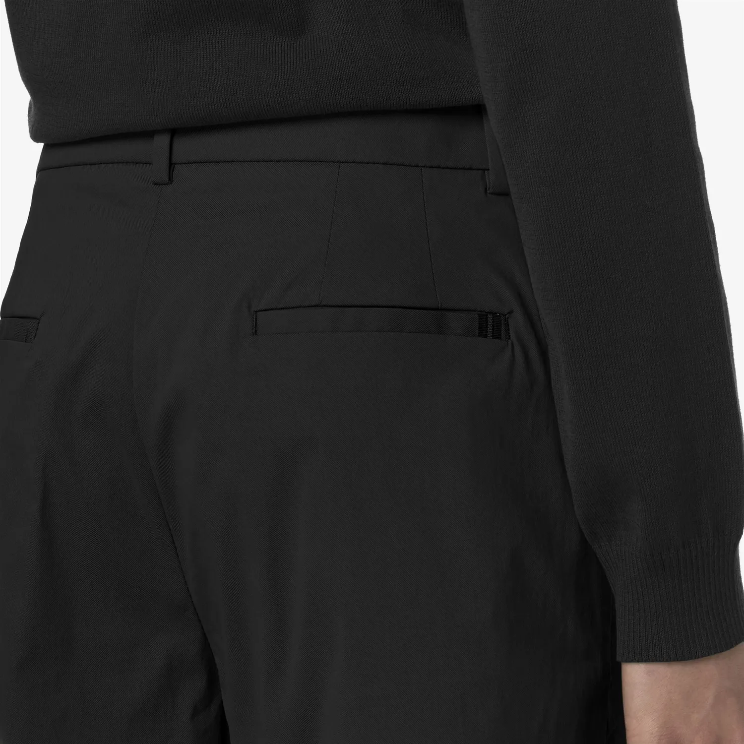K-Way Nive Twill Tech bermude damă negre stretch