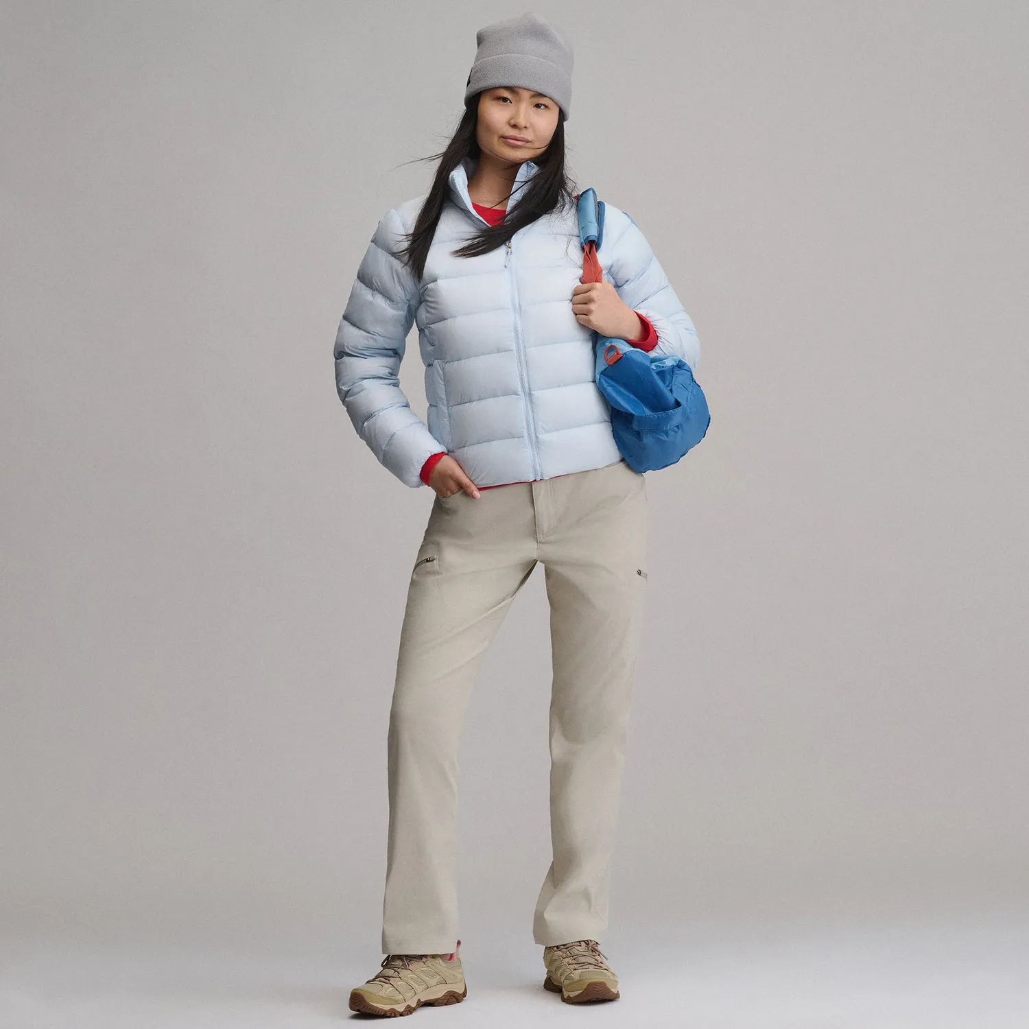 Eddie Bauer CirrusLite geaca puf dama neagra