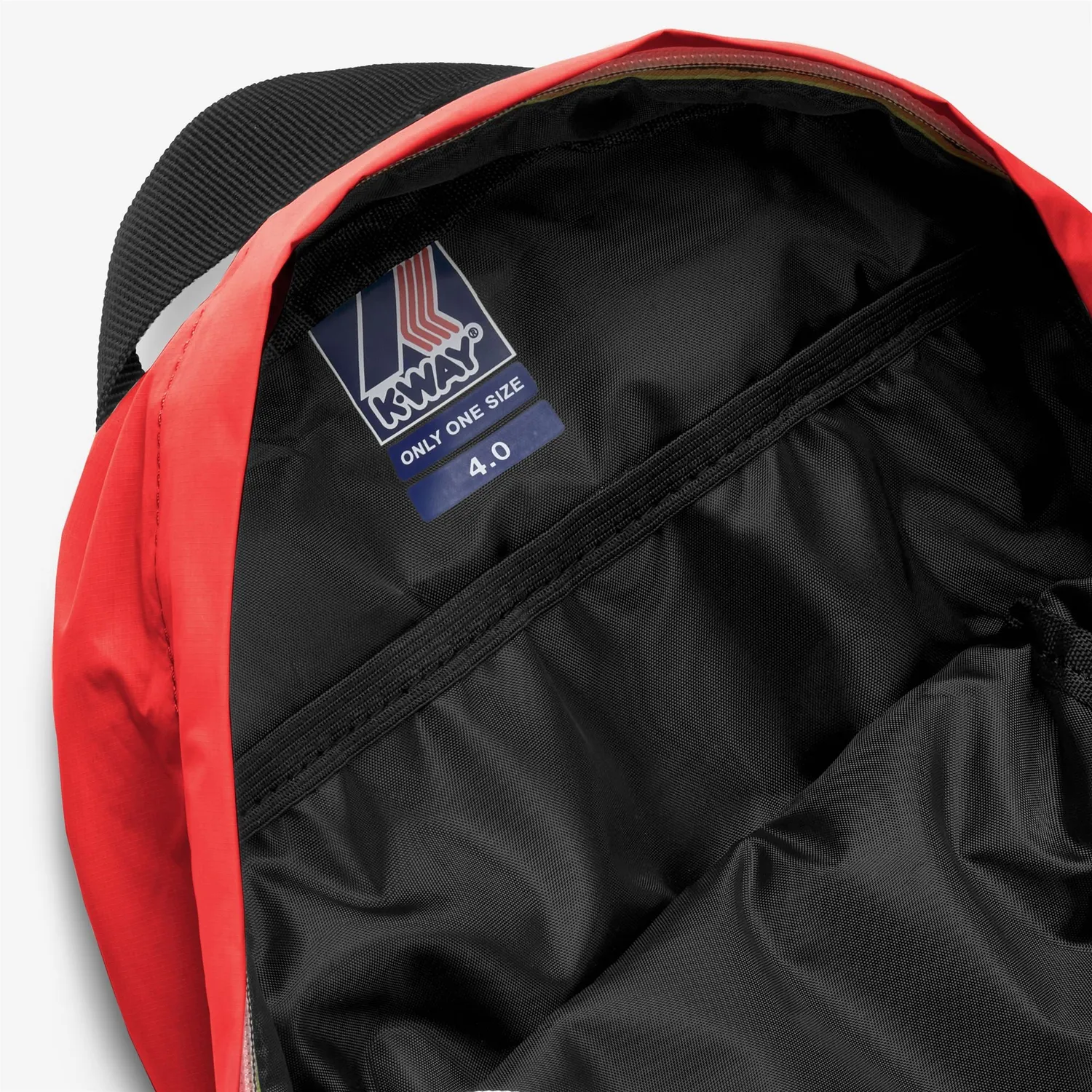 K-Way Le Vrai 4.0 Michelet rucsac copii Red Poppy pliabil