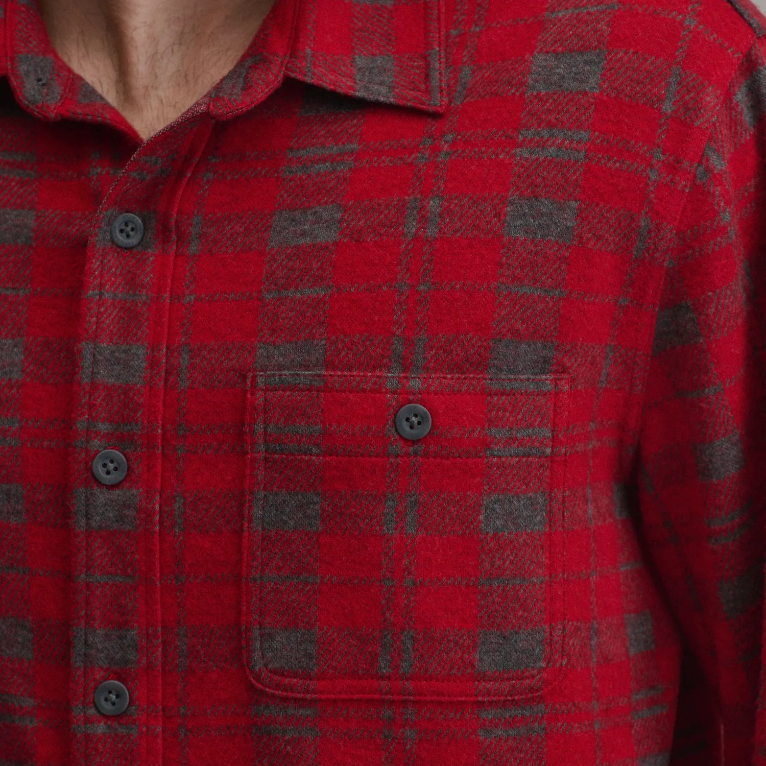 Eddie Bauer Soft Knit Shirt camasa barbati Carbon tricot moale