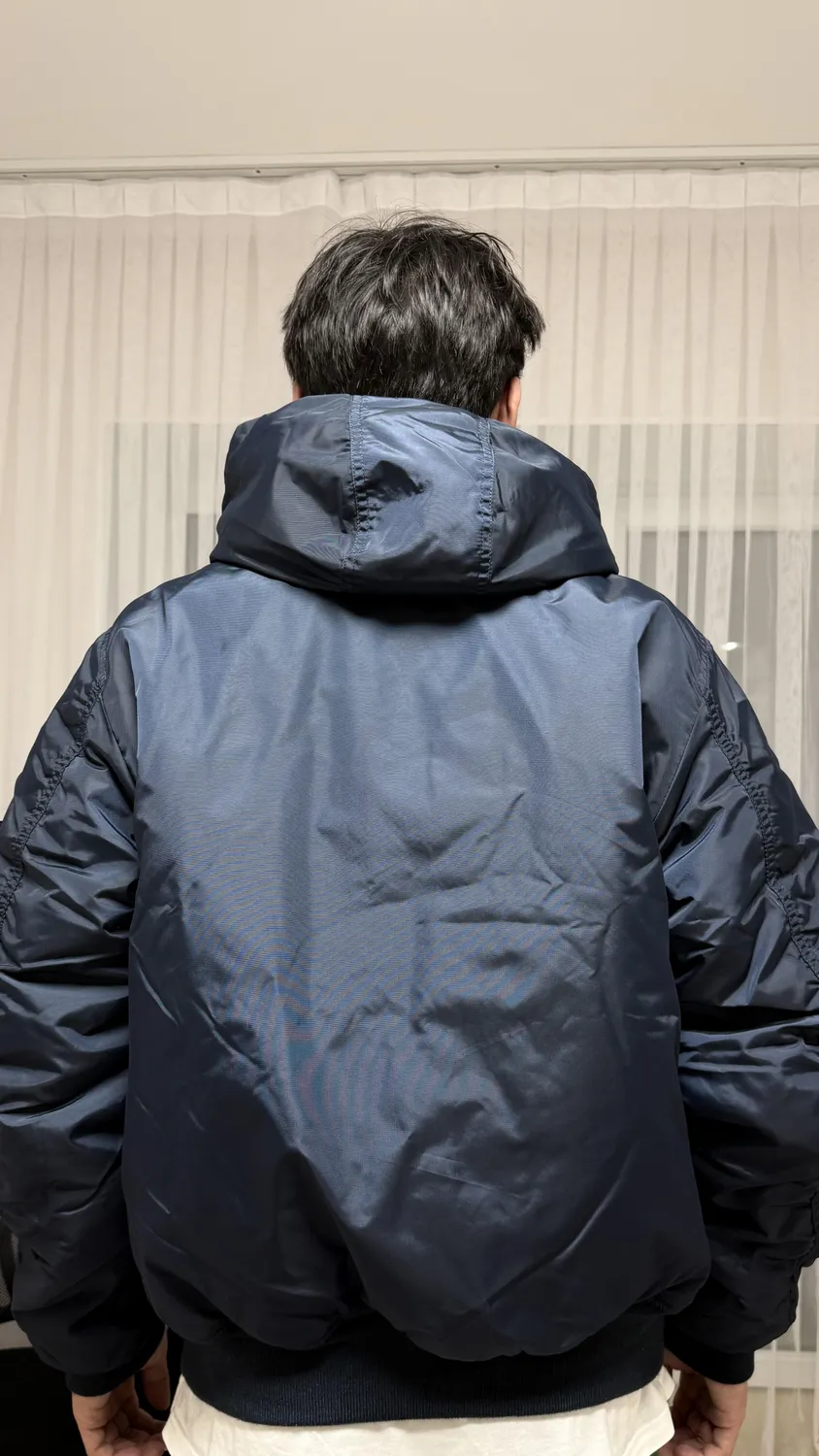 Alpha Industries MA-1 Hooded geaca bomber unisex cu gluga oxford