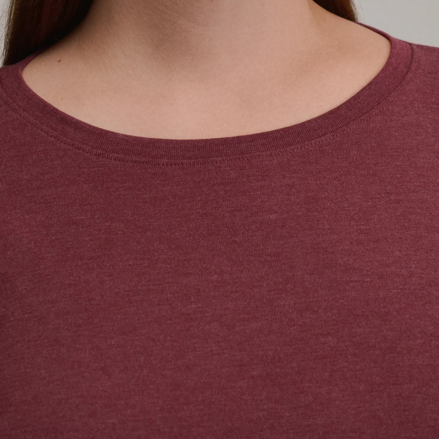 Eddie Bauer Fav tricou dama White maneca lunga bumbac