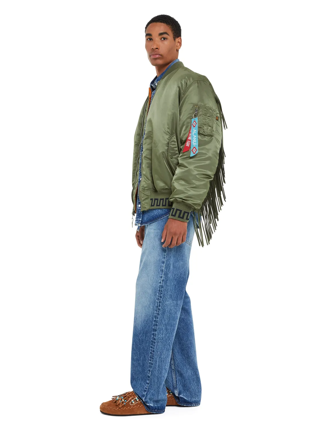 Alpha Industries Alanui MA-1 geaca bomber sage