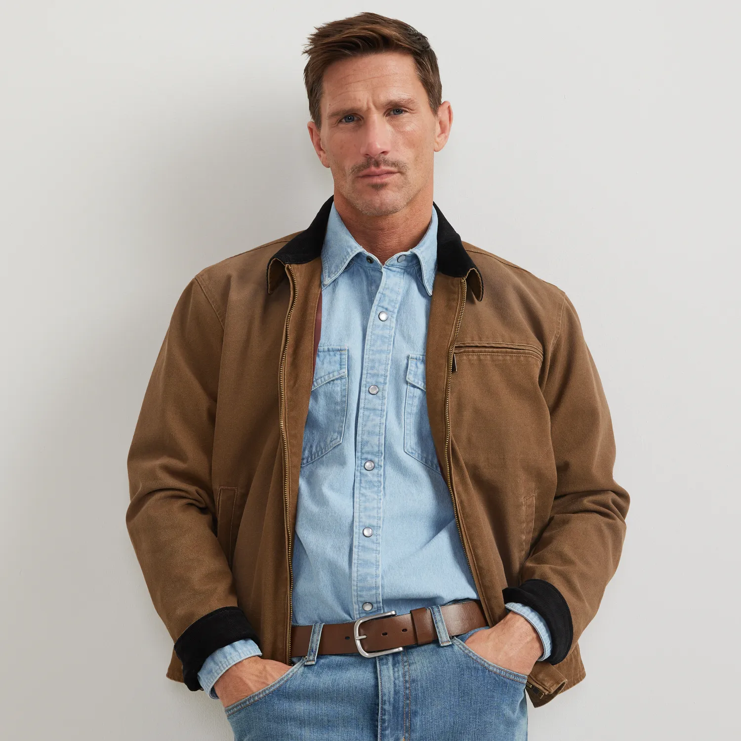 Eddie Bauer Seabrook geaca barbati Hazelnut casual