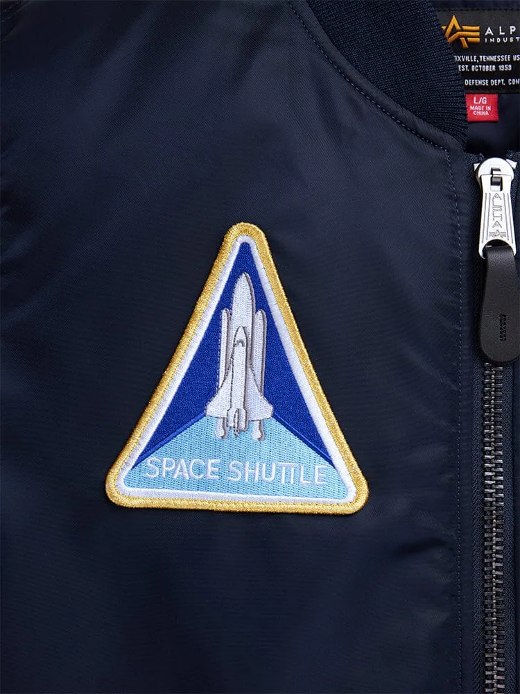 Alpha Industries NASA MA-1 Gen II geacă bomber Replica Blue