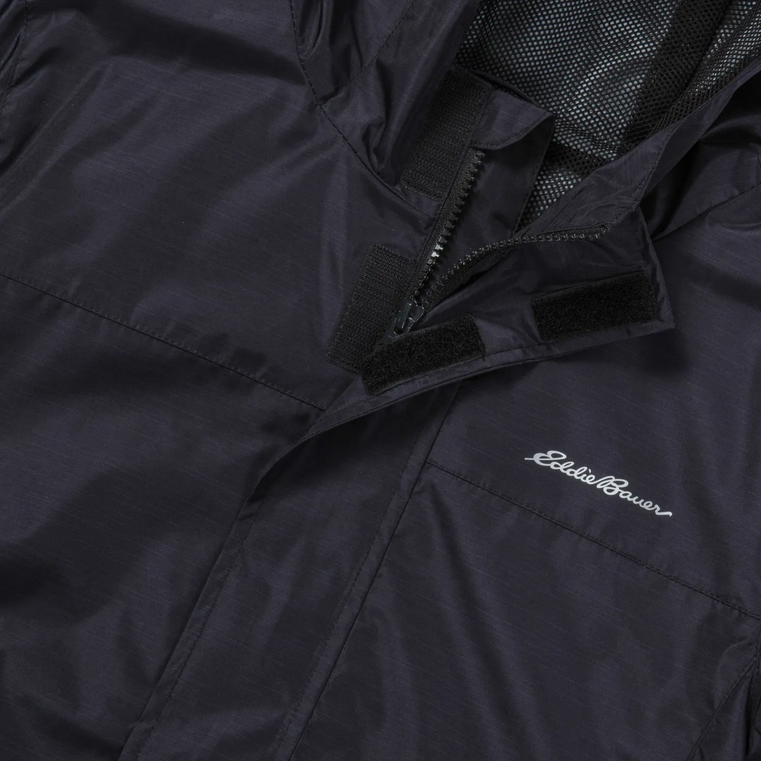 Eddie Bauer Rainfoil geaca ploaie neagra impermeabila
