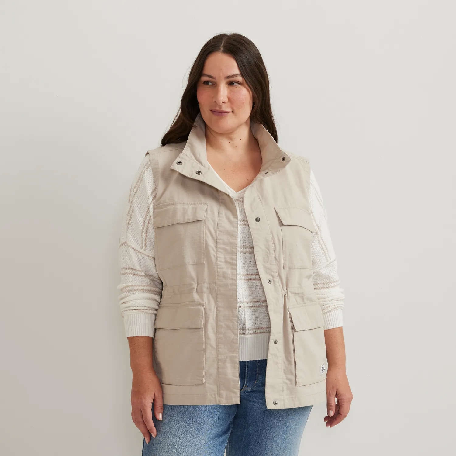 Eddie Bauer Trekker 2.0 vestă damă Alder bumbac