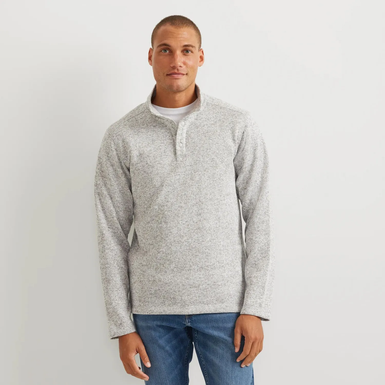 Eddie Bauer Radiator Fleece 2.0 bluză polar gri groasă
