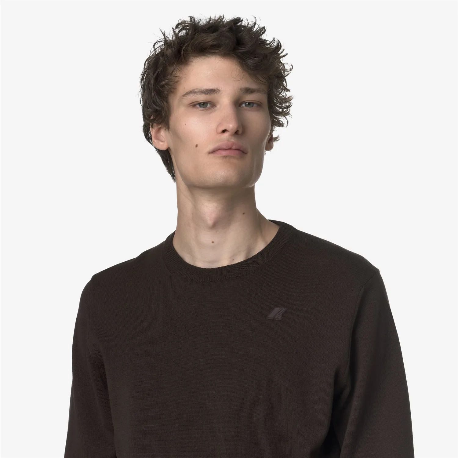 K-Way Sebastien Merino pulover negru lana