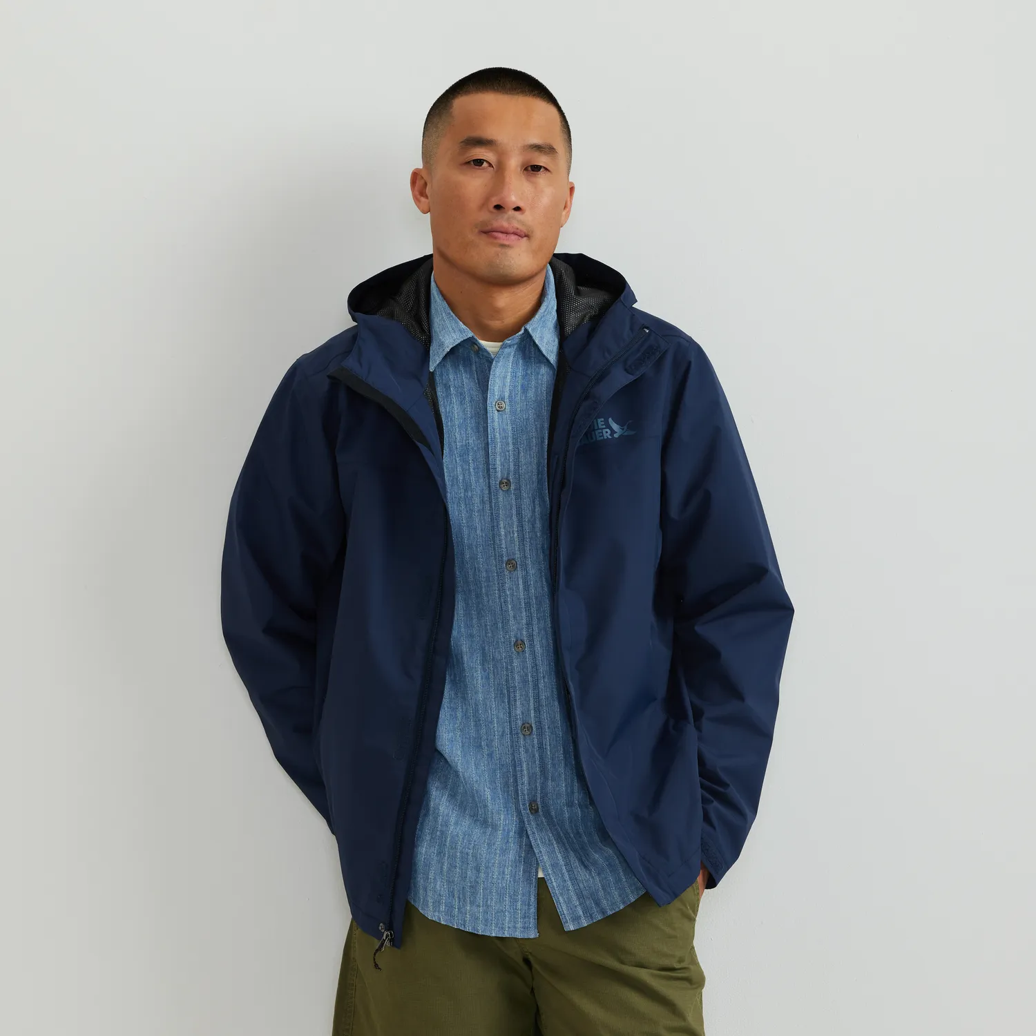 Eddie Bauer Rain Trek geacă de ploaie impermeabilă Black