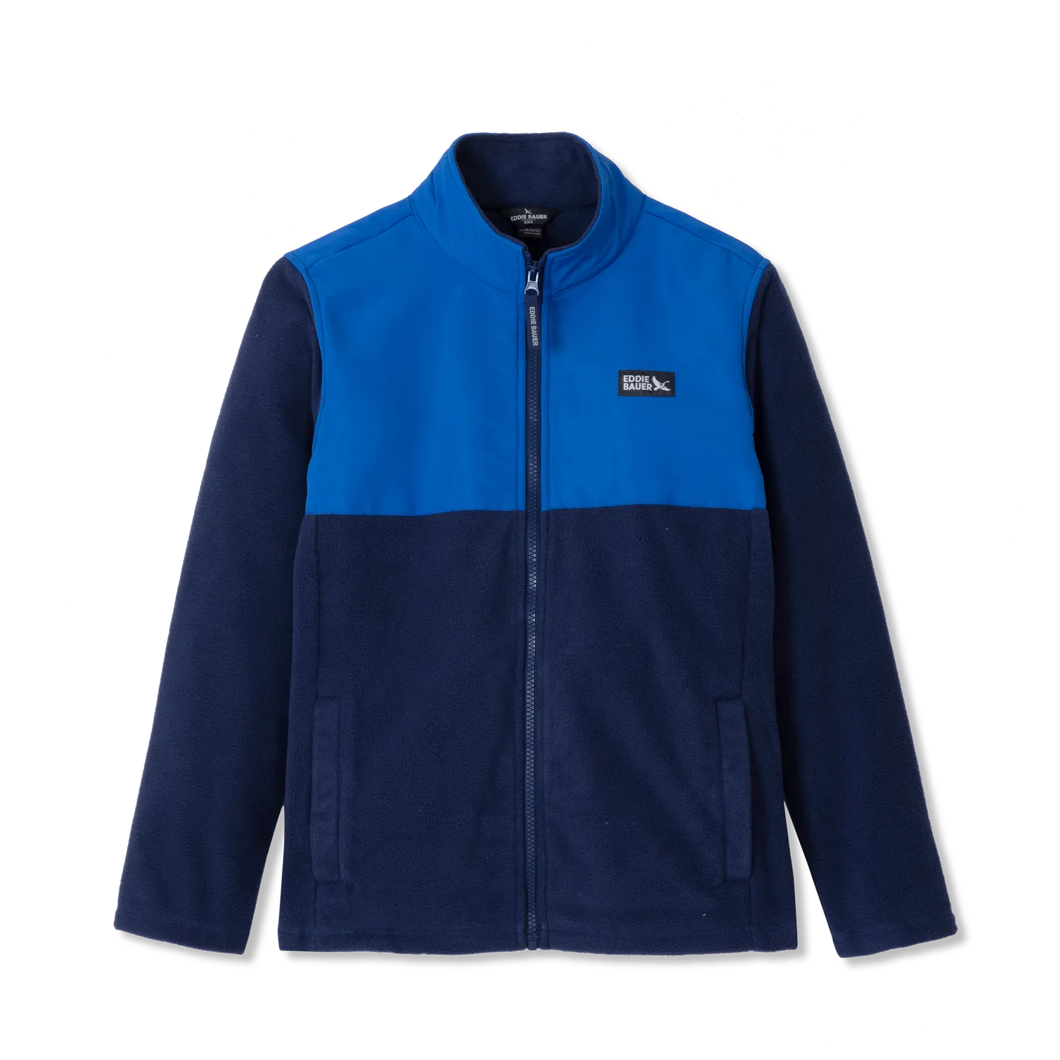 Eddie Bauer Quest Fleece Mixed Media geaca copii neagra