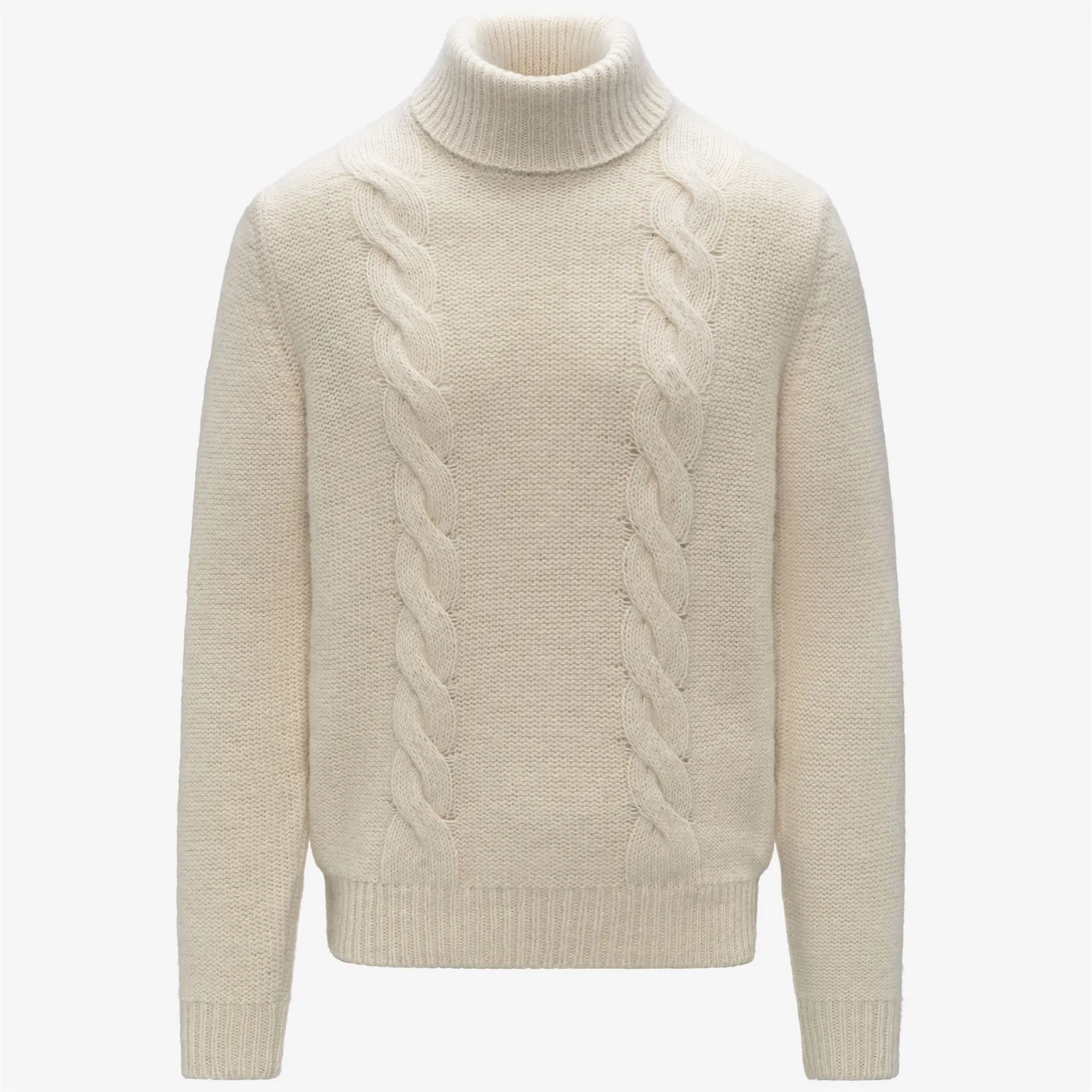 K-Way Ciral pulover Natural alpaca torsadat