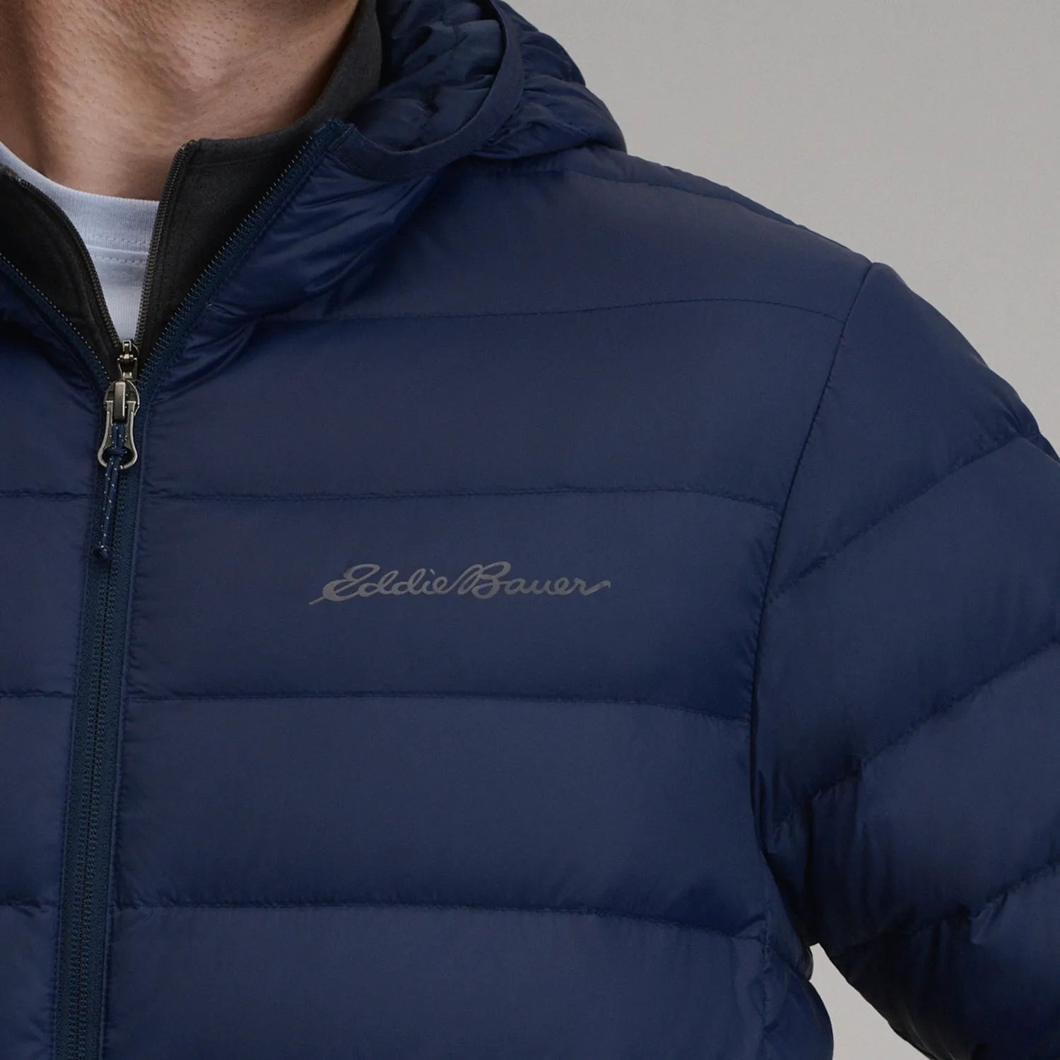 Eddie Bauer CirrusLite Down Hooded geacă Brook ușoară